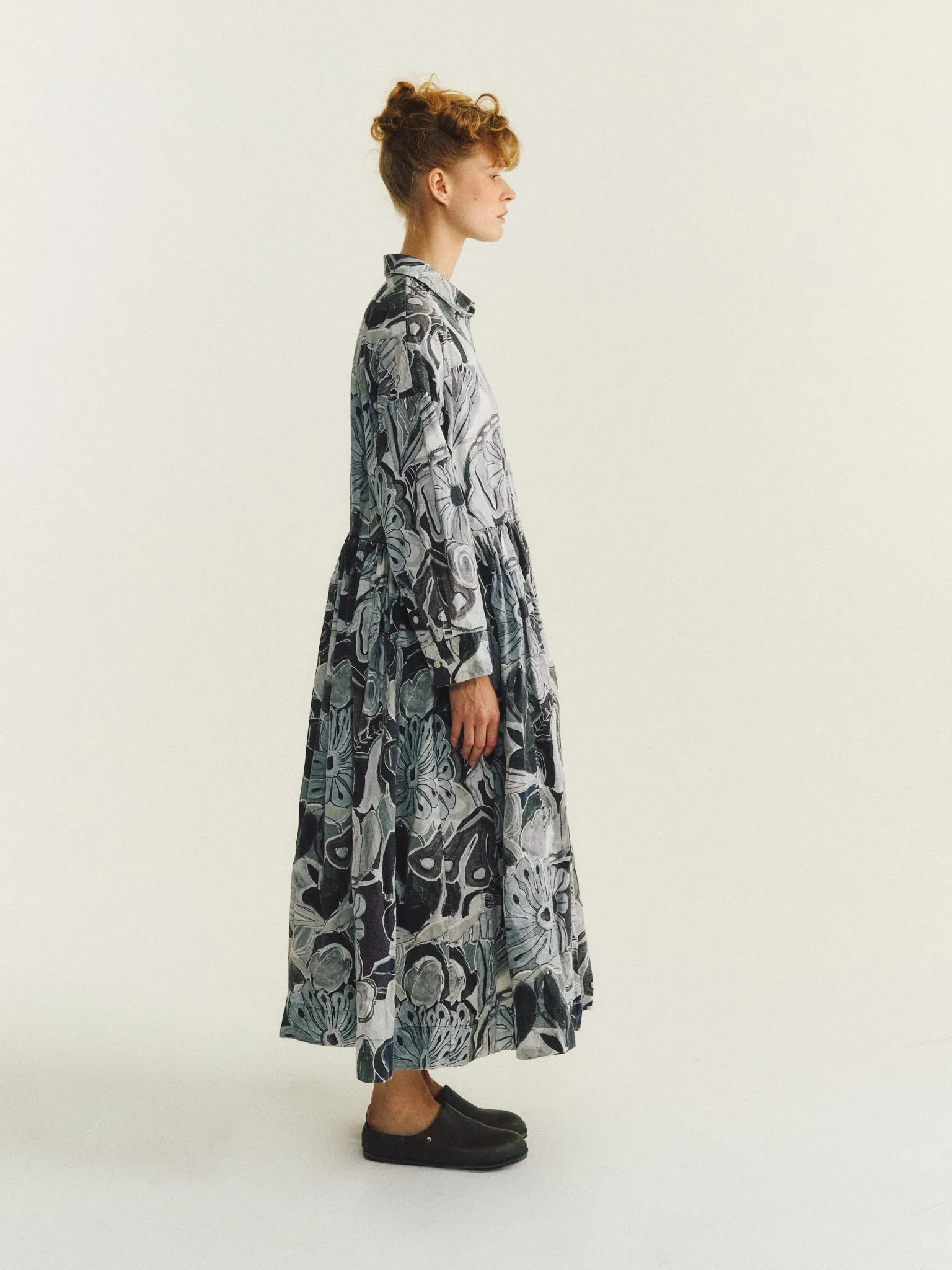 STEPHANIE DRESS - PRINT - GREYS sold by Casey Casey Womens product image thumbnail 3