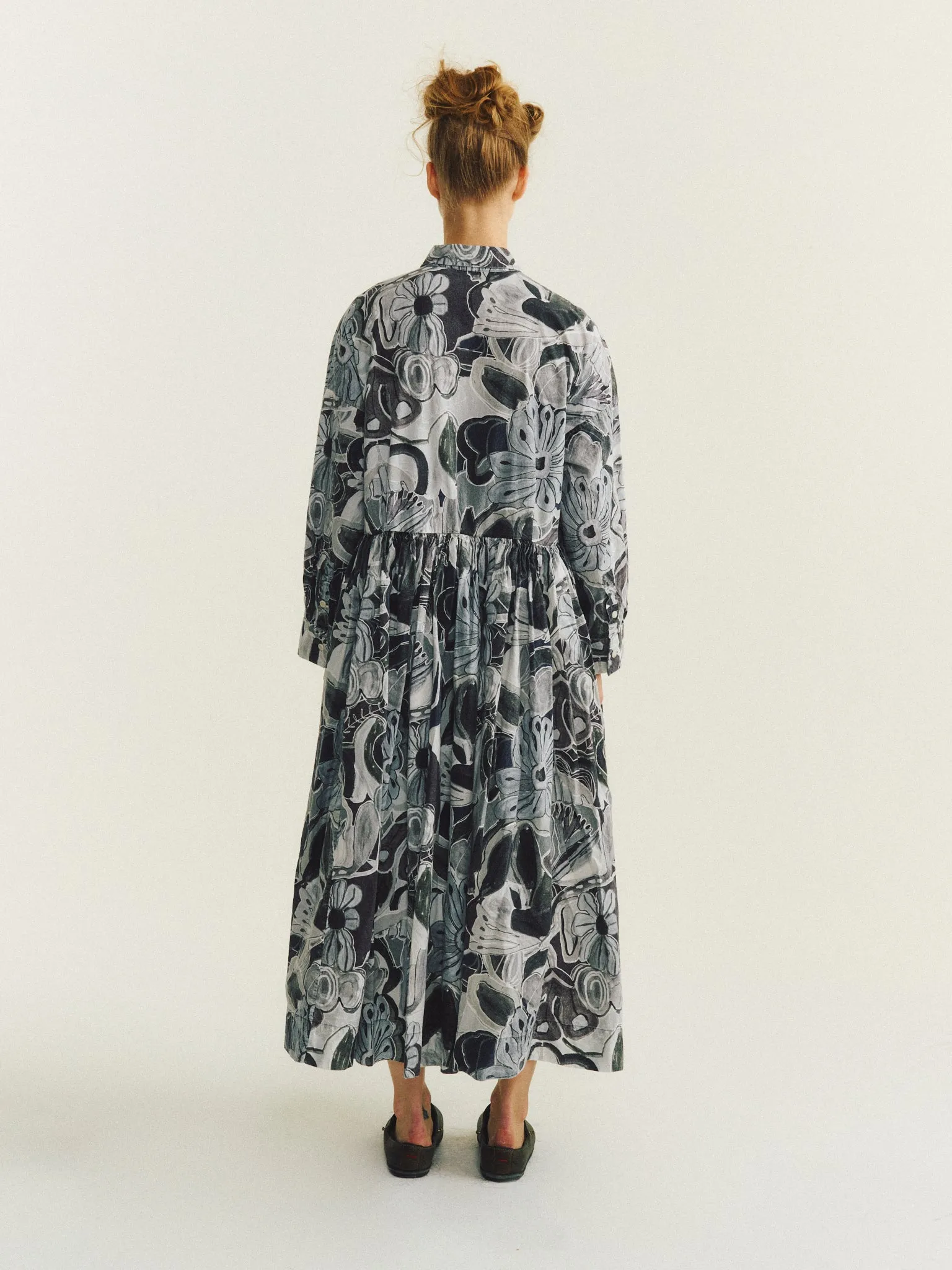 STEPHANIE DRESS - PRINT - GREYS sold by Casey Casey Womens product image thumbnail 4