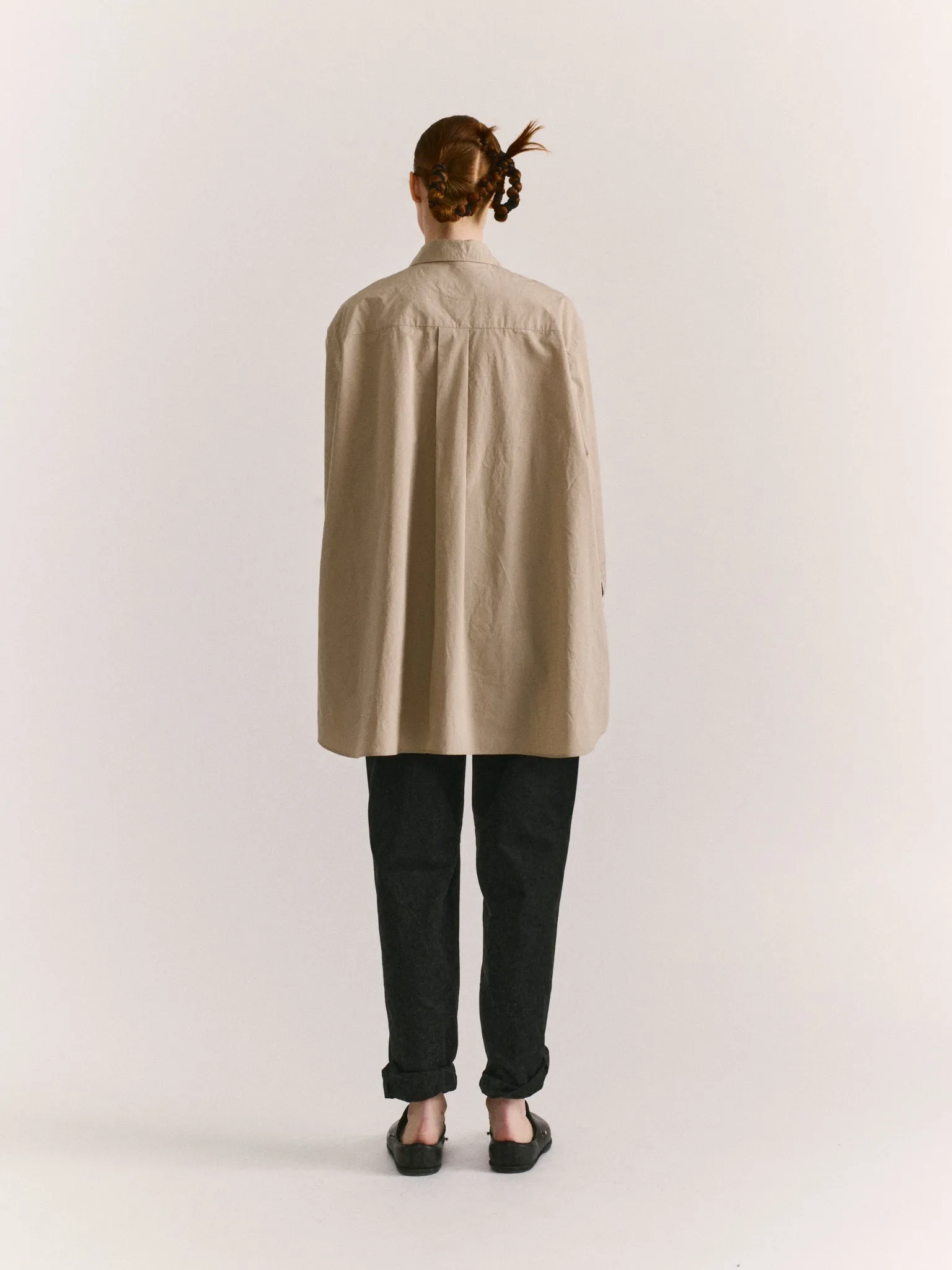 PI SHIRT - TAFFETA - MASTIC sold by Casey Casey Womens product image thumbnail 5