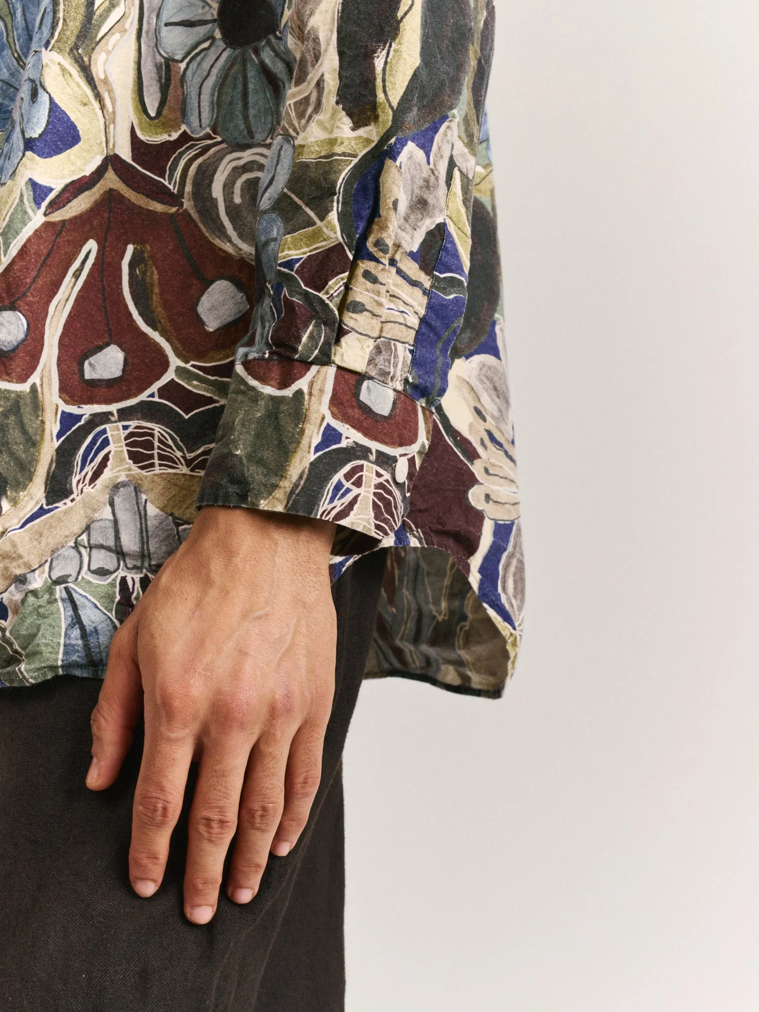 BIG RACCOURCIE SHIRT - PRINT - BROWNS sold by Casey Casey product image thumbnail 5