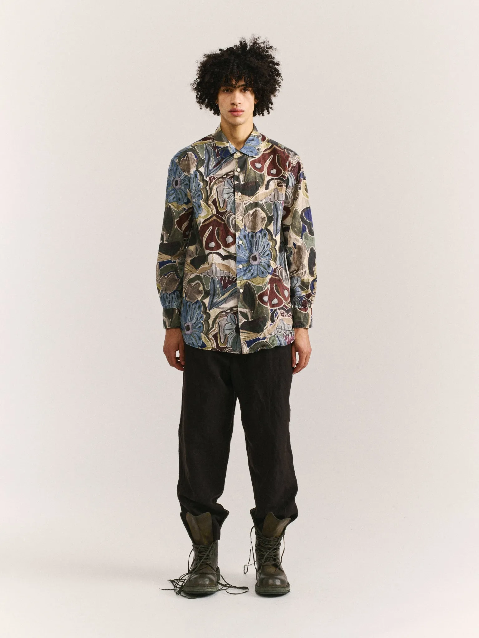 BIG RACCOURCIE SHIRT - PRINT - BROWNS sold by Casey Casey product image thumbnail 2