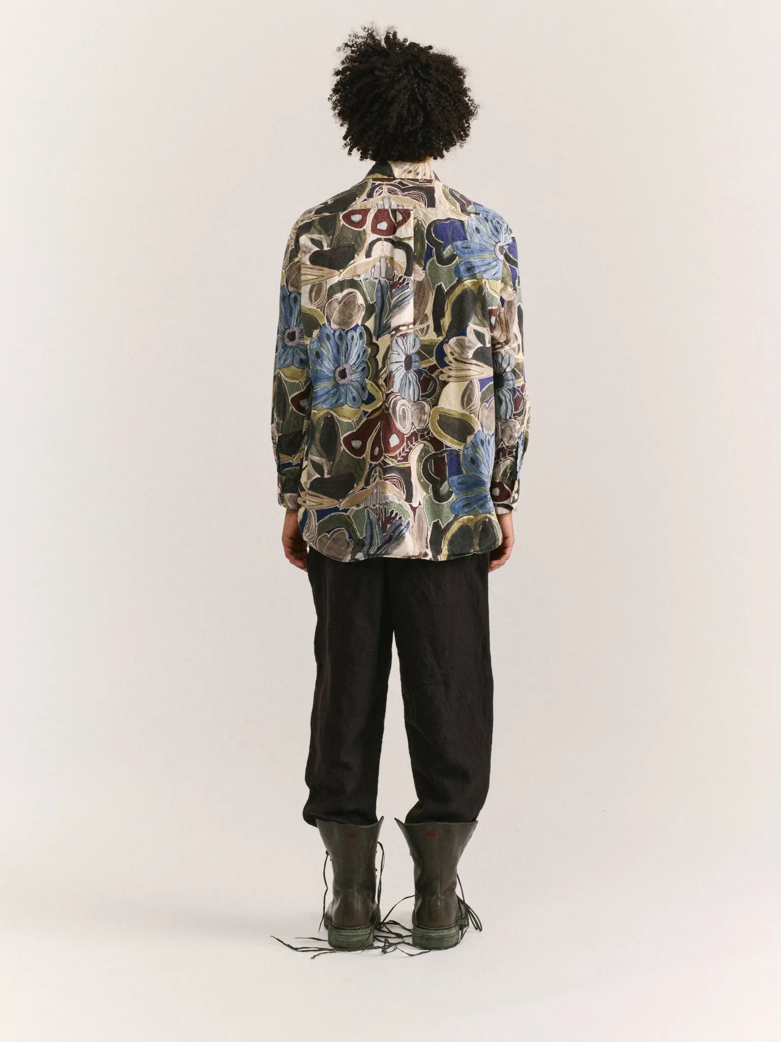 BIG RACCOURCIE SHIRT - PRINT - BROWNS sold by Casey Casey product image thumbnail 4