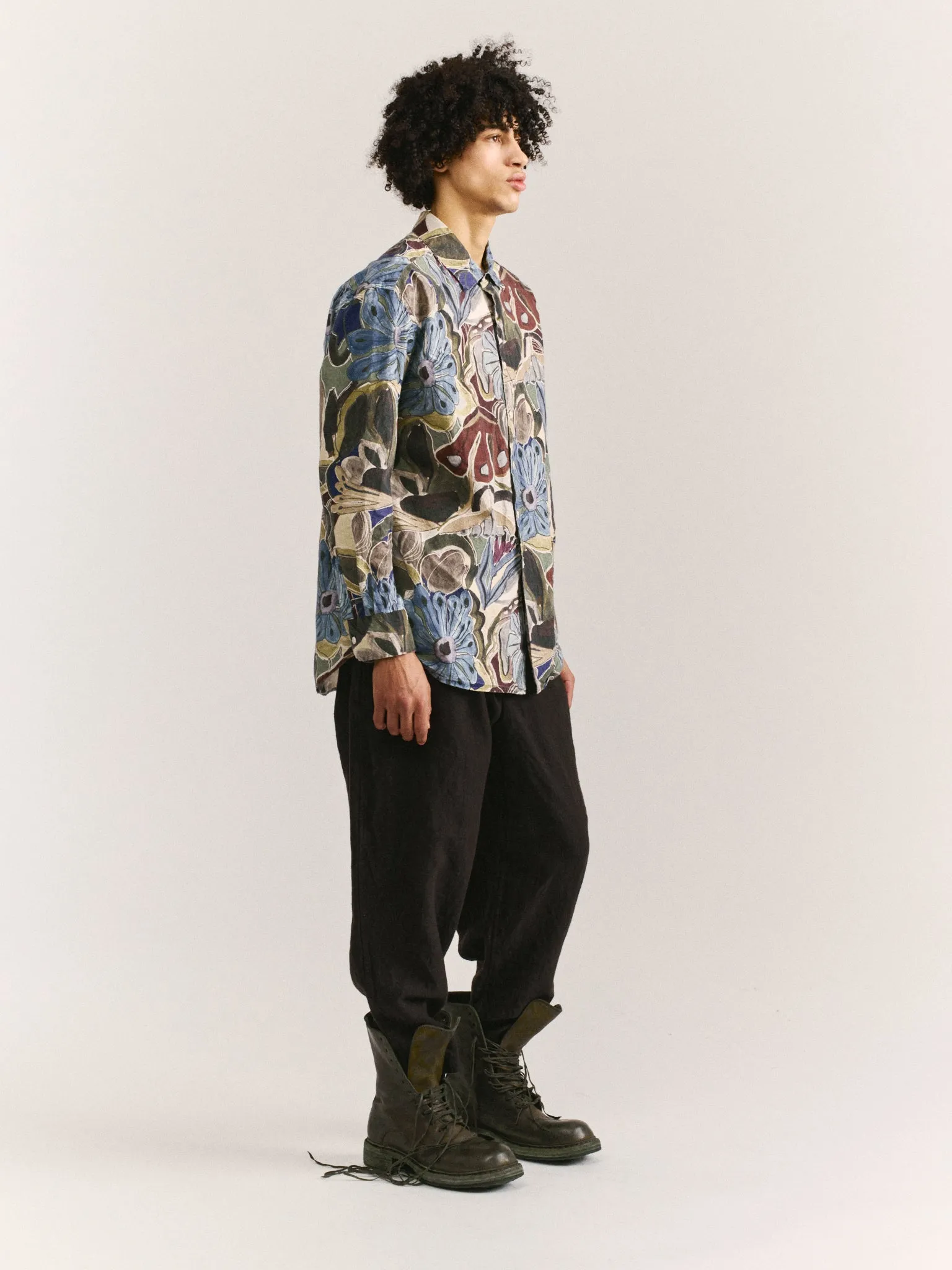 BIG RACCOURCIE SHIRT - PRINT - BROWNS sold by Casey Casey product image thumbnail 3