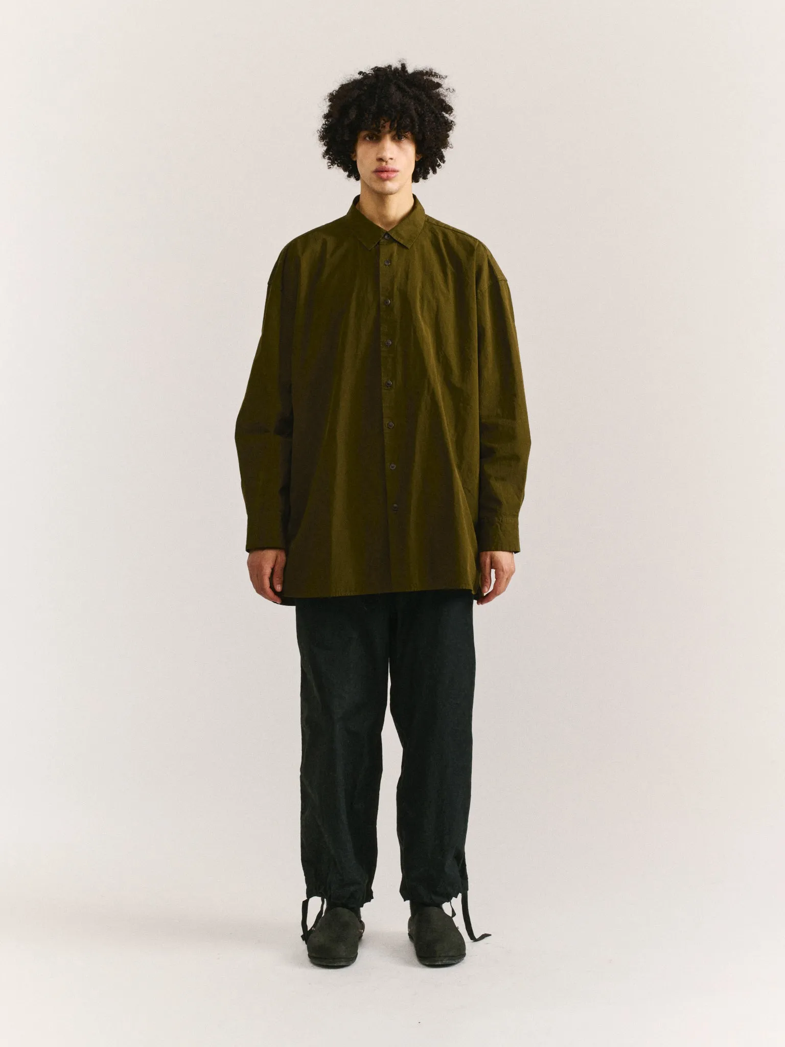 HAMNET SHIRT - PAPER COT - GREEN LAKE sold by Casey Casey Womens