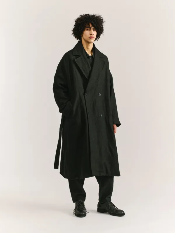 GREAT COAT - FELT - BLACK sold by Casey Casey Womens