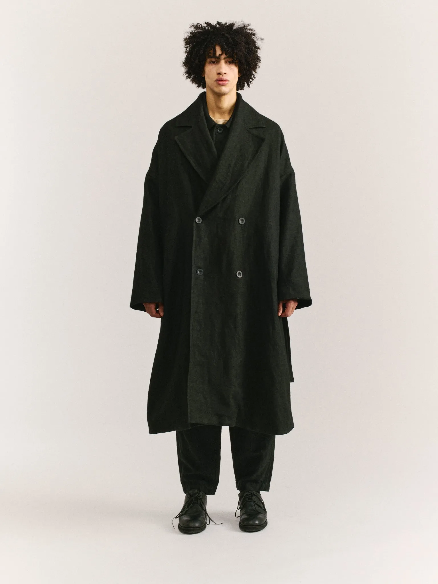 GREAT COAT - FELT - BLACK sold by Casey Casey product image thumbnail 2