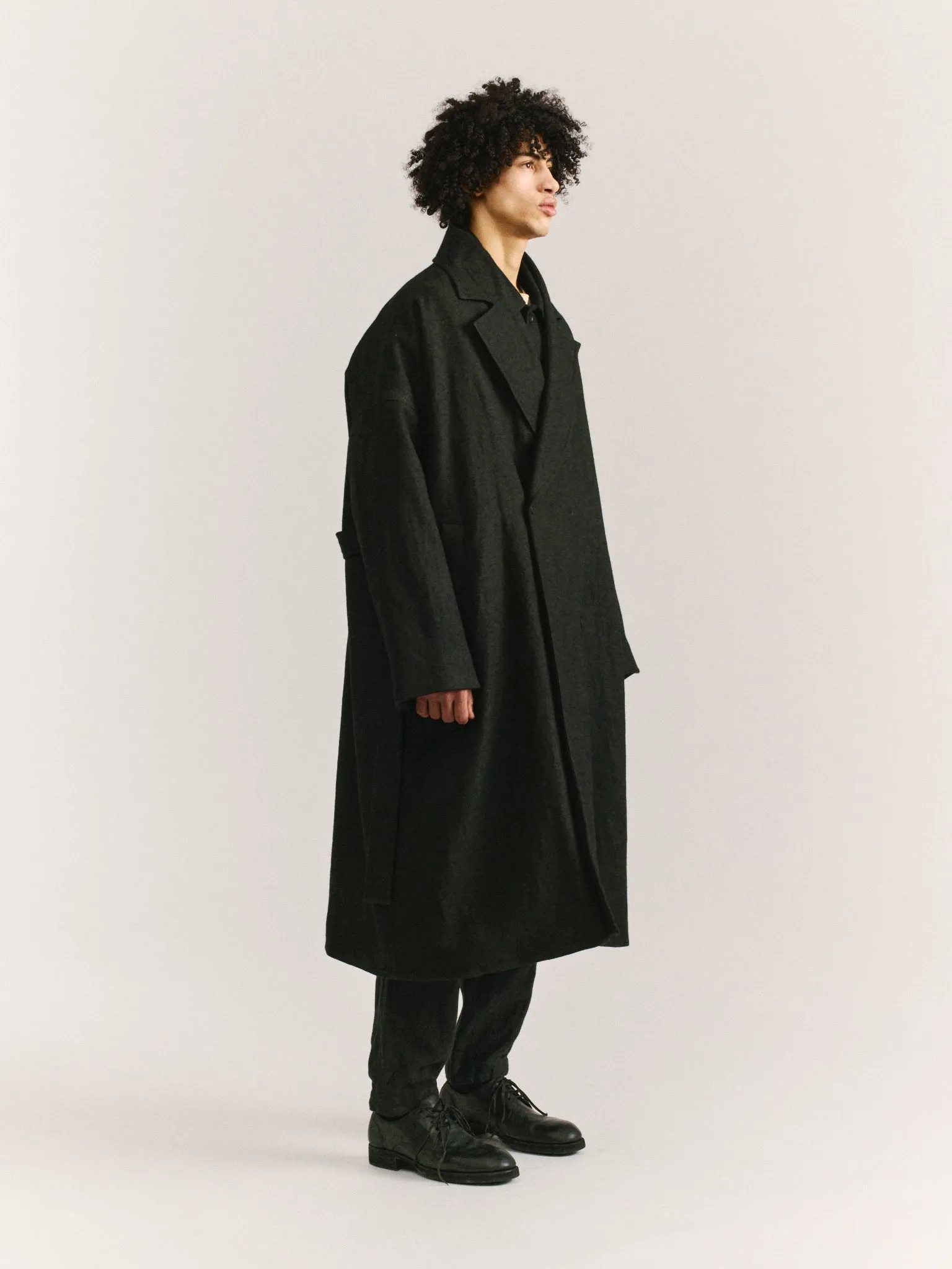 GREAT COAT - FELT - BLACK sold by Casey Casey product image thumbnail 3