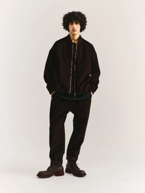 MIKA BLOUSON - SOFTY - CHOCOLATE sold by Casey Casey Womens