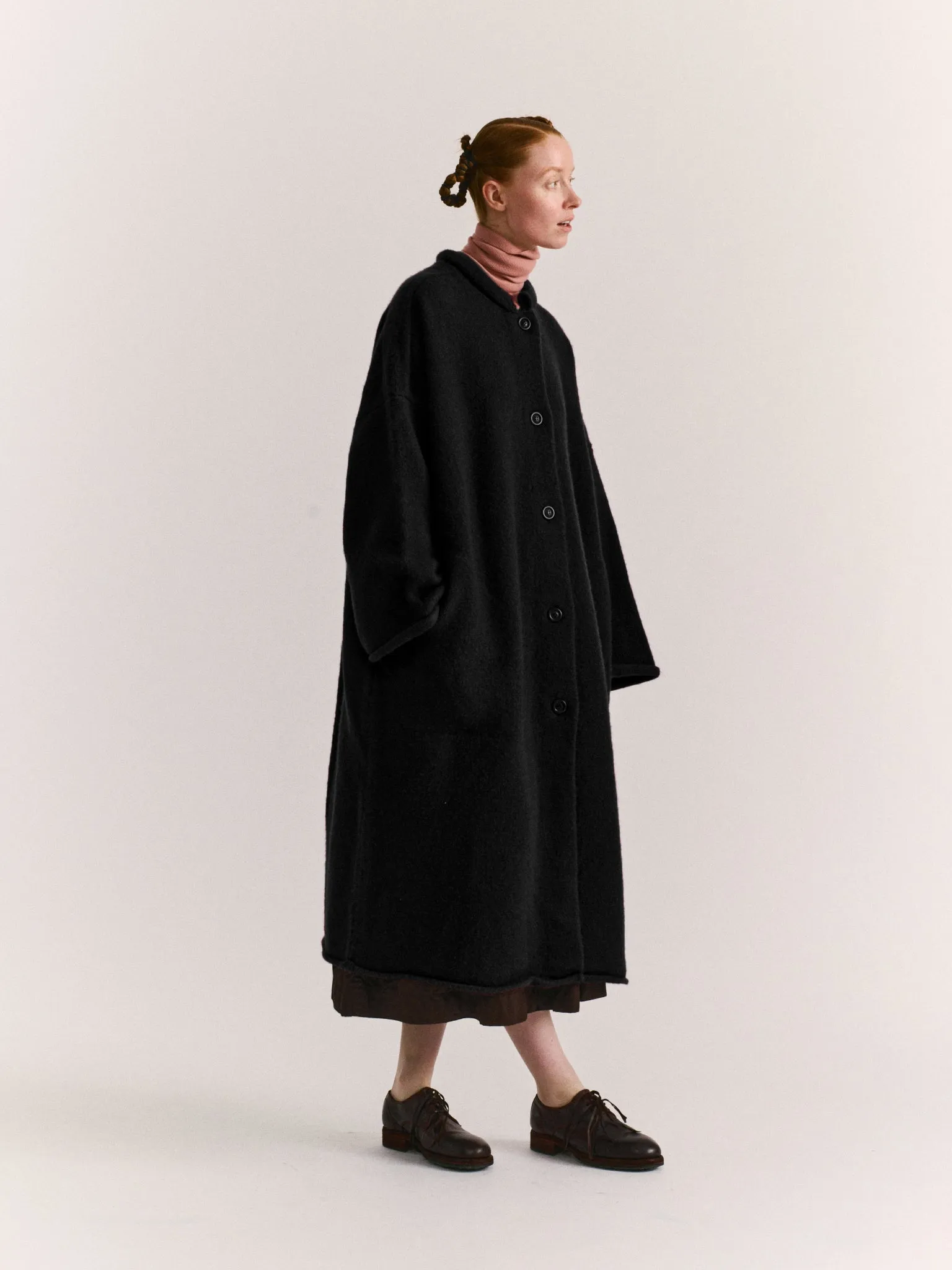 SOFTY COAT - WO CASH - BLACK sold by Casey Casey
