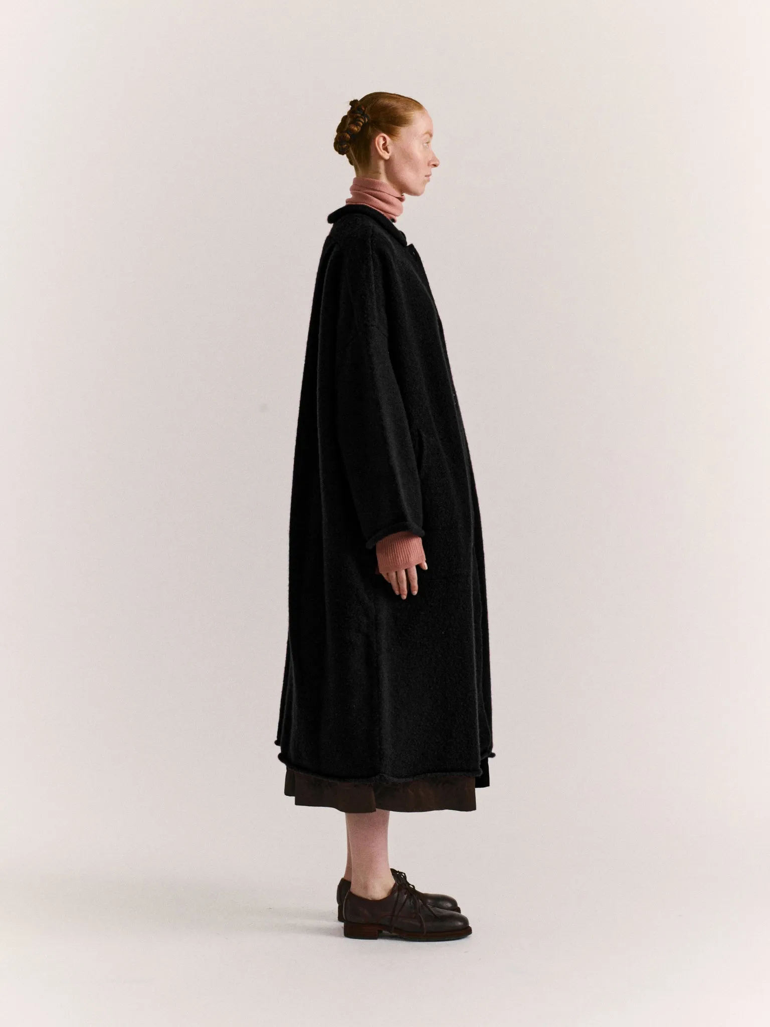 SOFTY COAT - WO CASH - BLACK sold by Casey Casey product image thumbnail 4