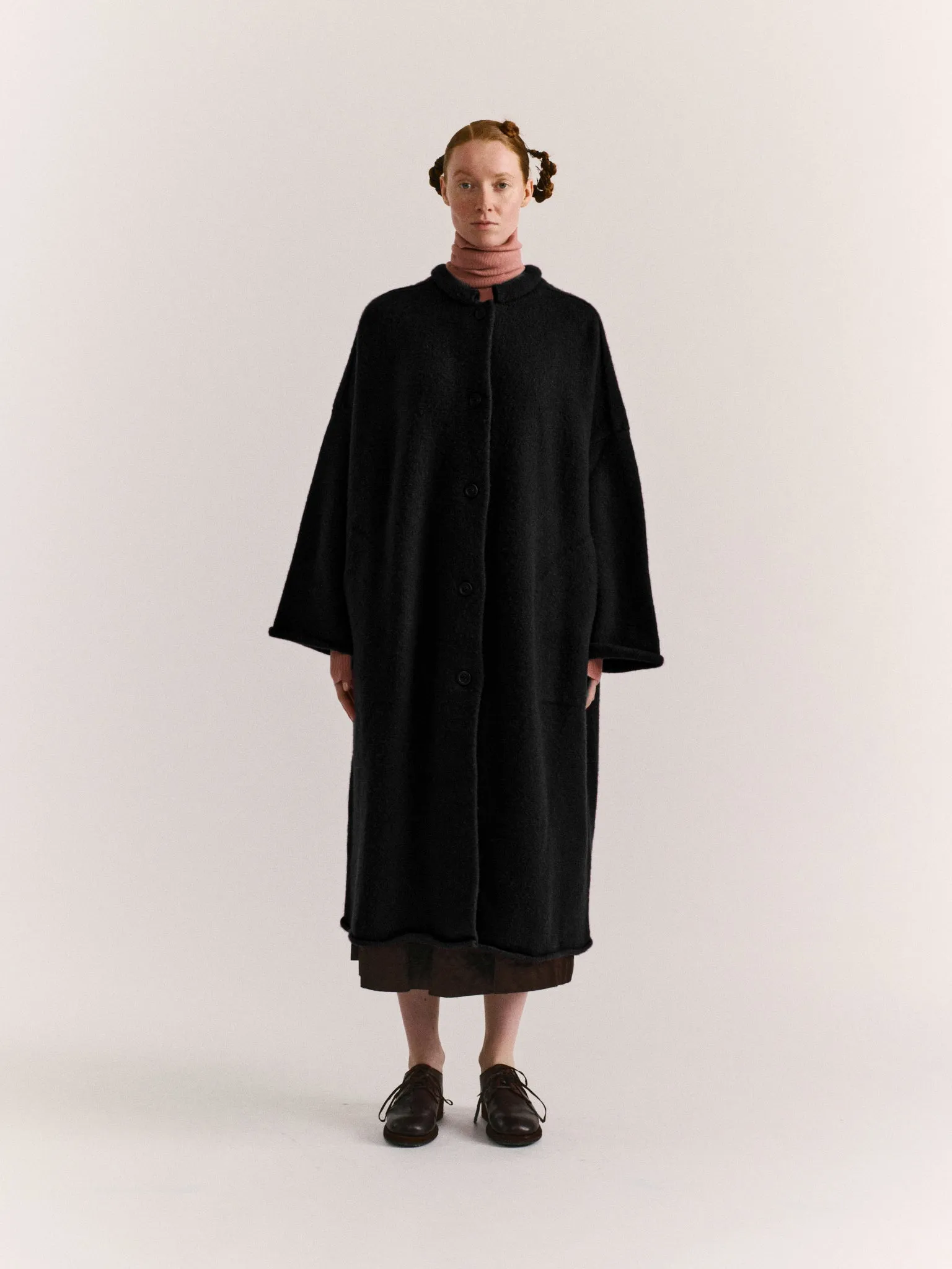SOFTY COAT - WO CASH - BLACK sold by Casey Casey product image thumbnail 2
