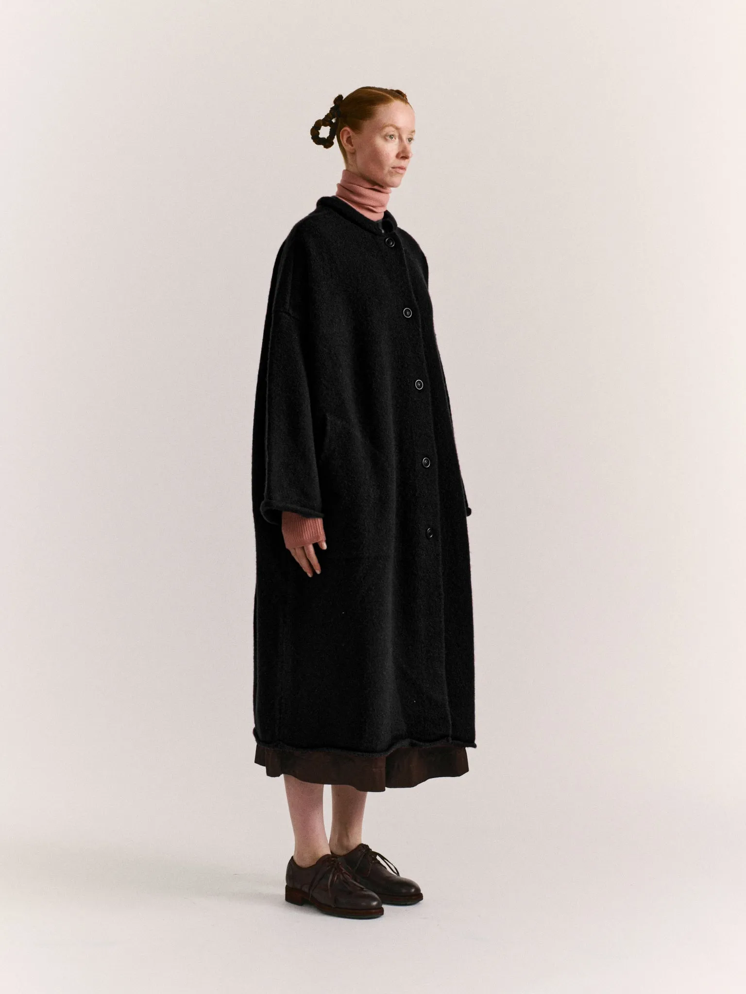 SOFTY COAT - WO CASH - BLACK sold by Casey Casey product image thumbnail 3