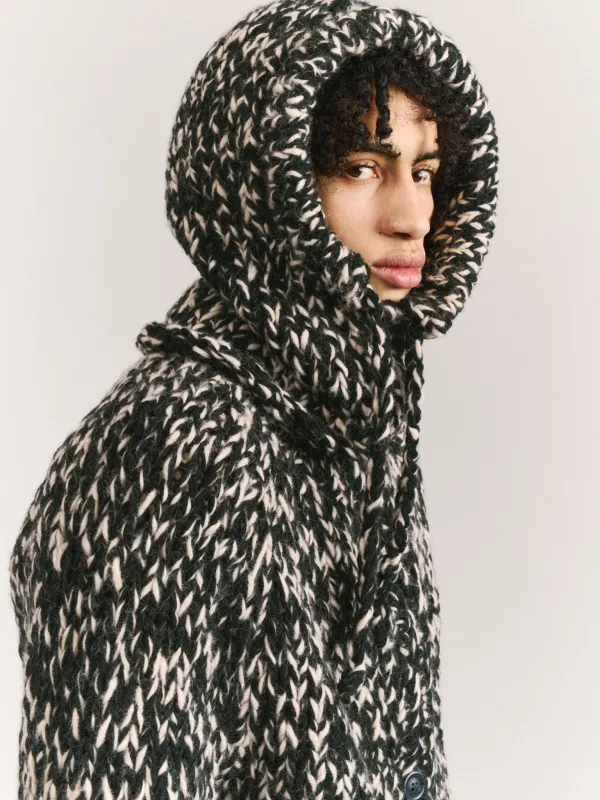 HOOD - WOALP - BLACK made by Casey Casey