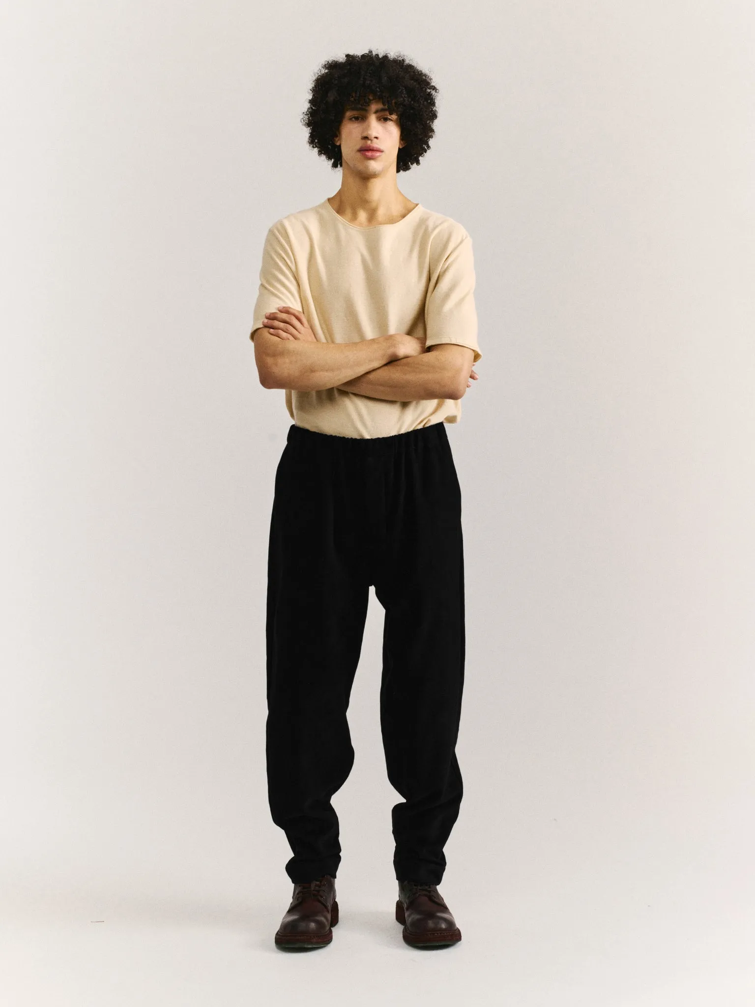 JOG AH PANT - SOFTY - BLACK sold by Casey Casey product image thumbnail 2