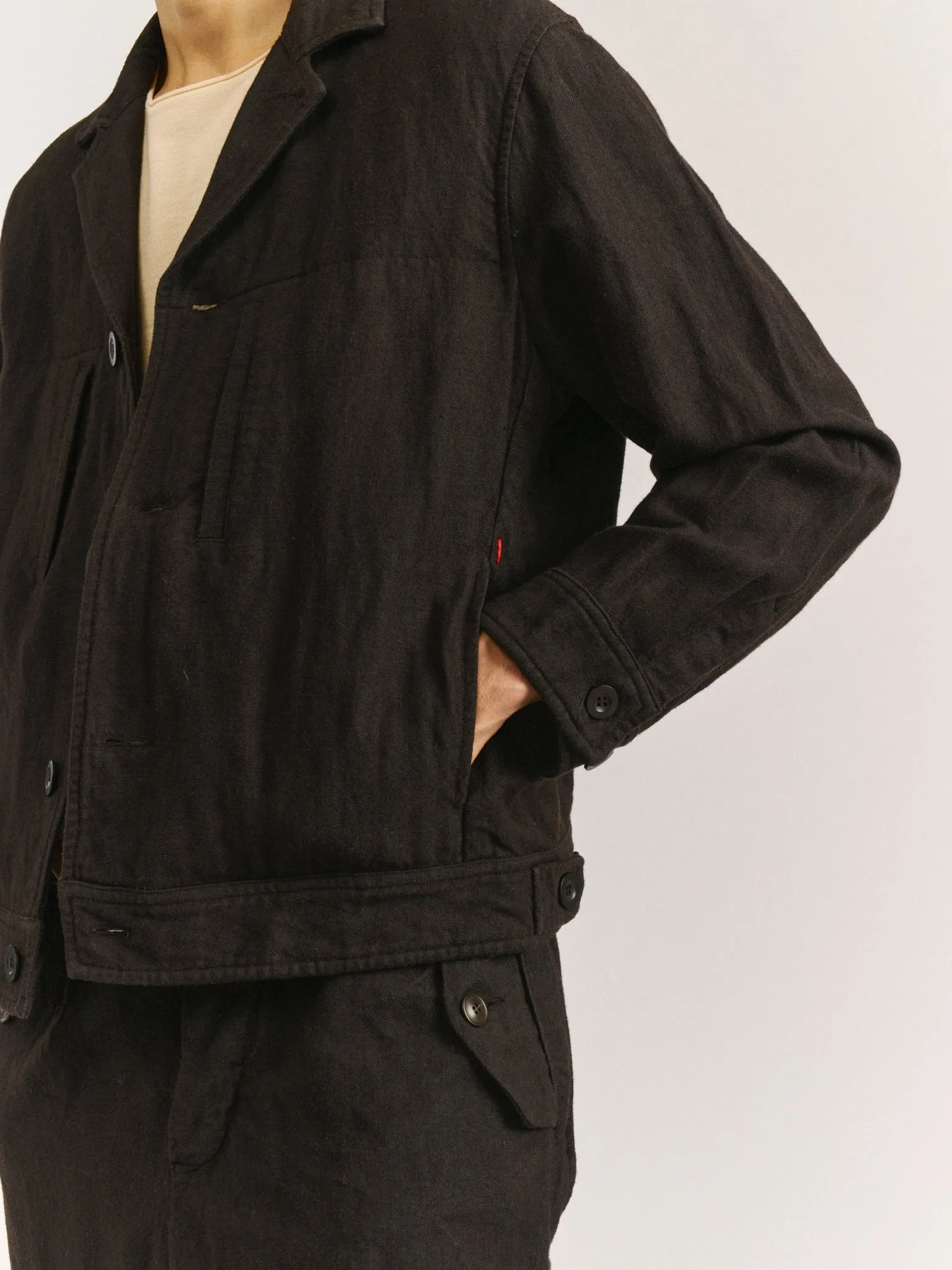 OSCAR JACKET - BAT - DARK BROWN sold by Casey Casey Womens product image thumbnail 5