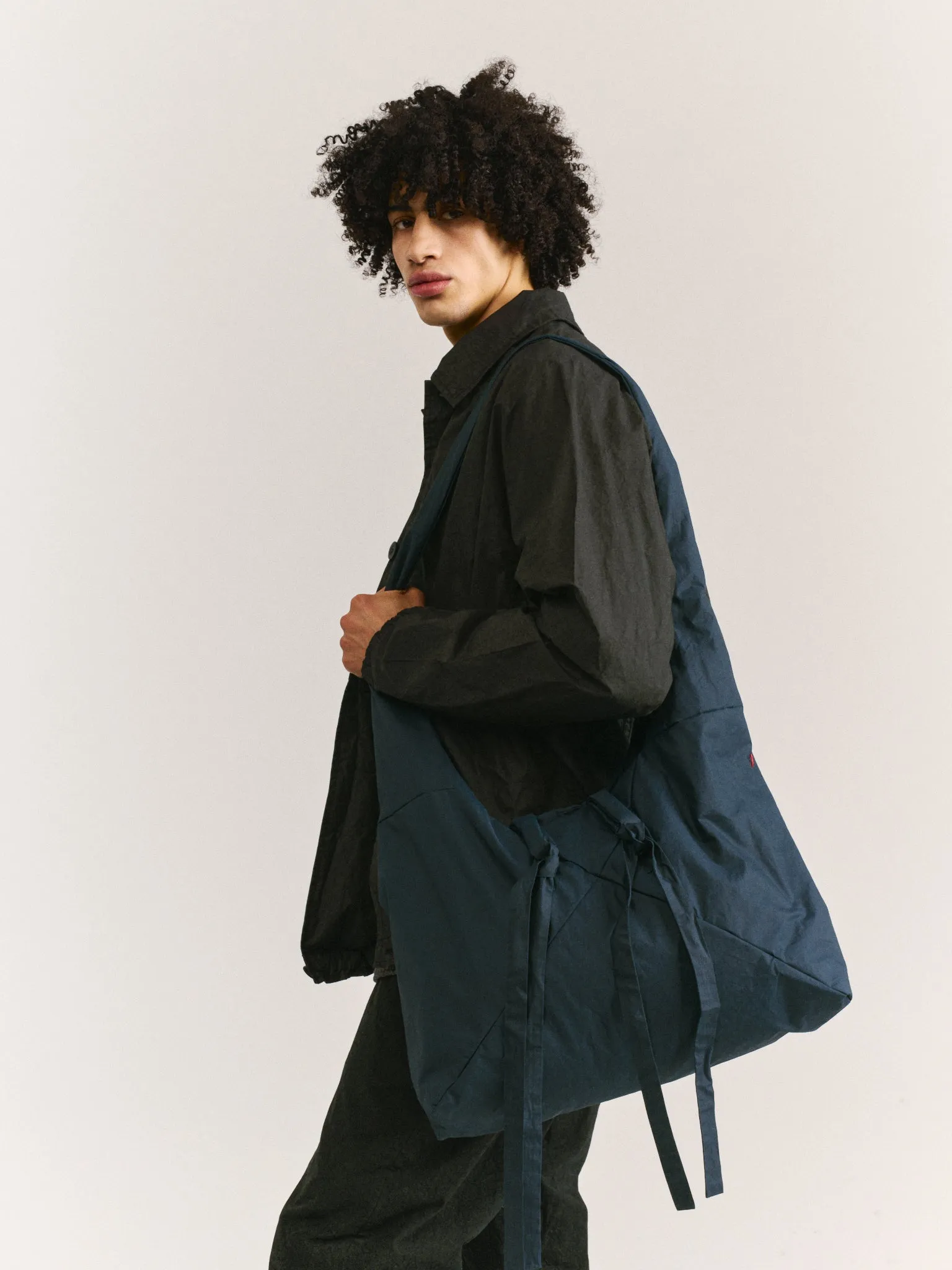ORIGAMI BAG - PIGMENT WAX - NAVY sold by Casey Casey