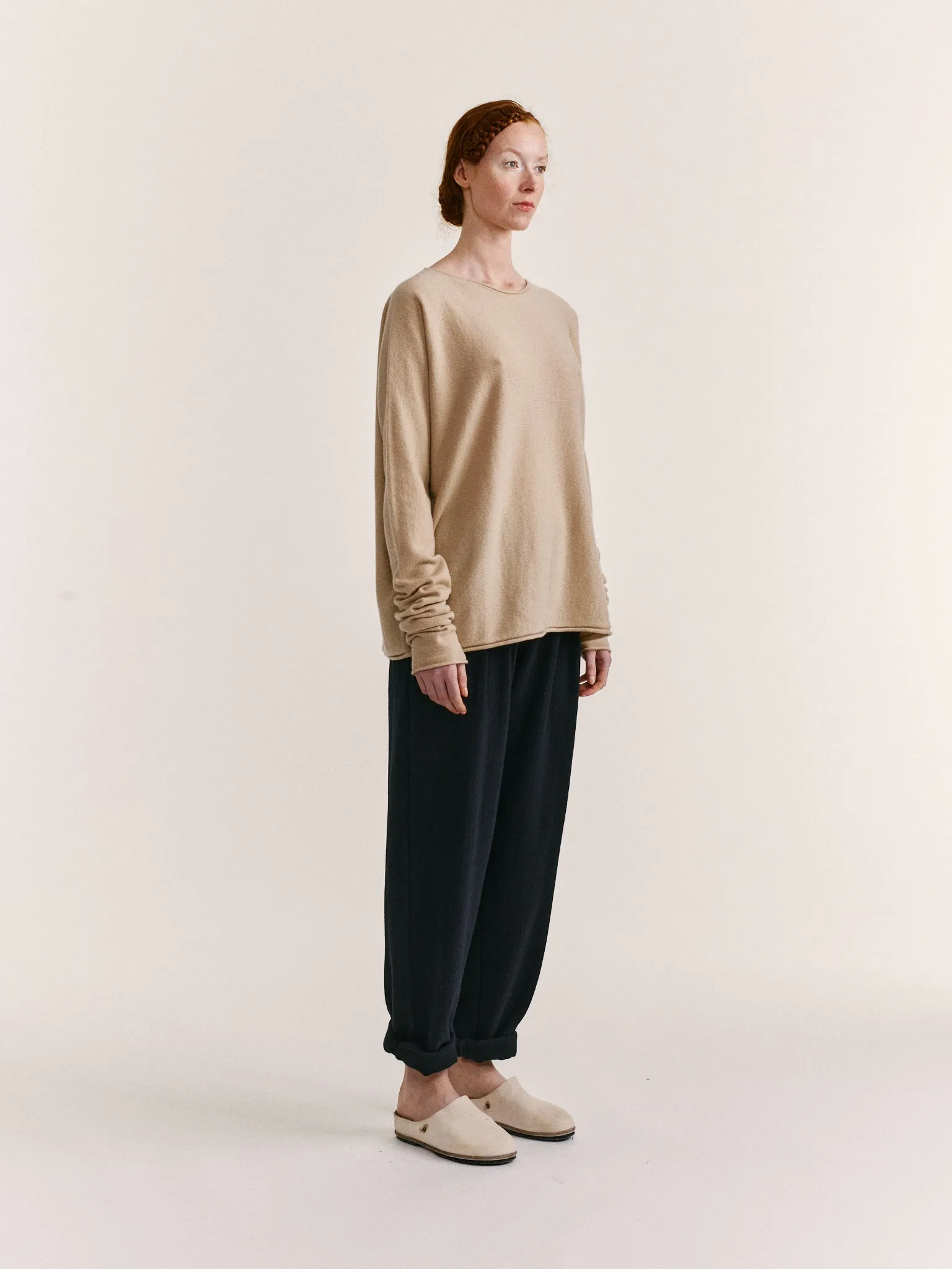 SEAMLESS JUMPER - CASH - LIGHT BEIGE sold by Casey Casey Womens product image thumbnail 3