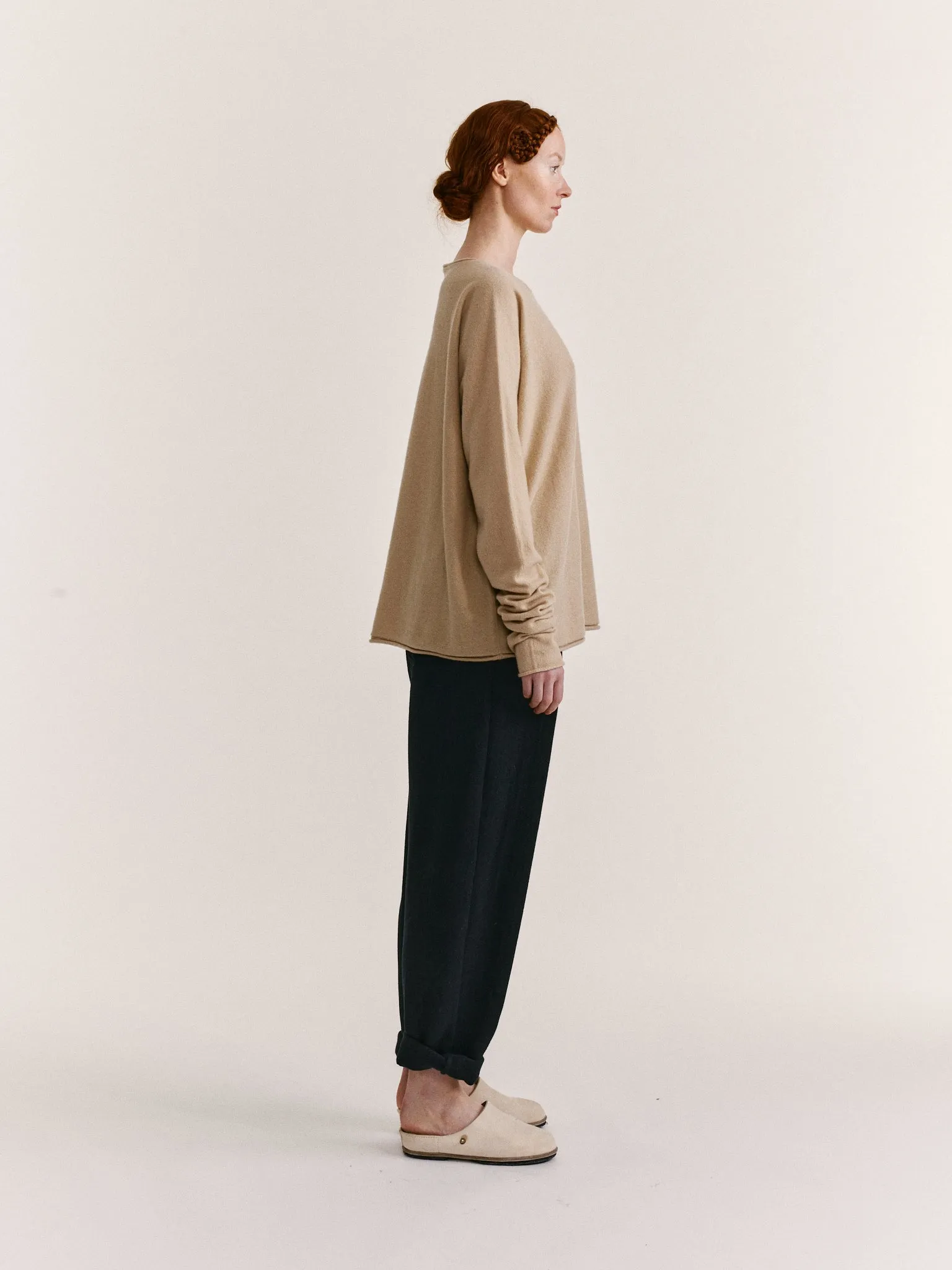 SEAMLESS JUMPER - CASH - LIGHT BEIGE sold by Casey Casey Womens product image thumbnail 4