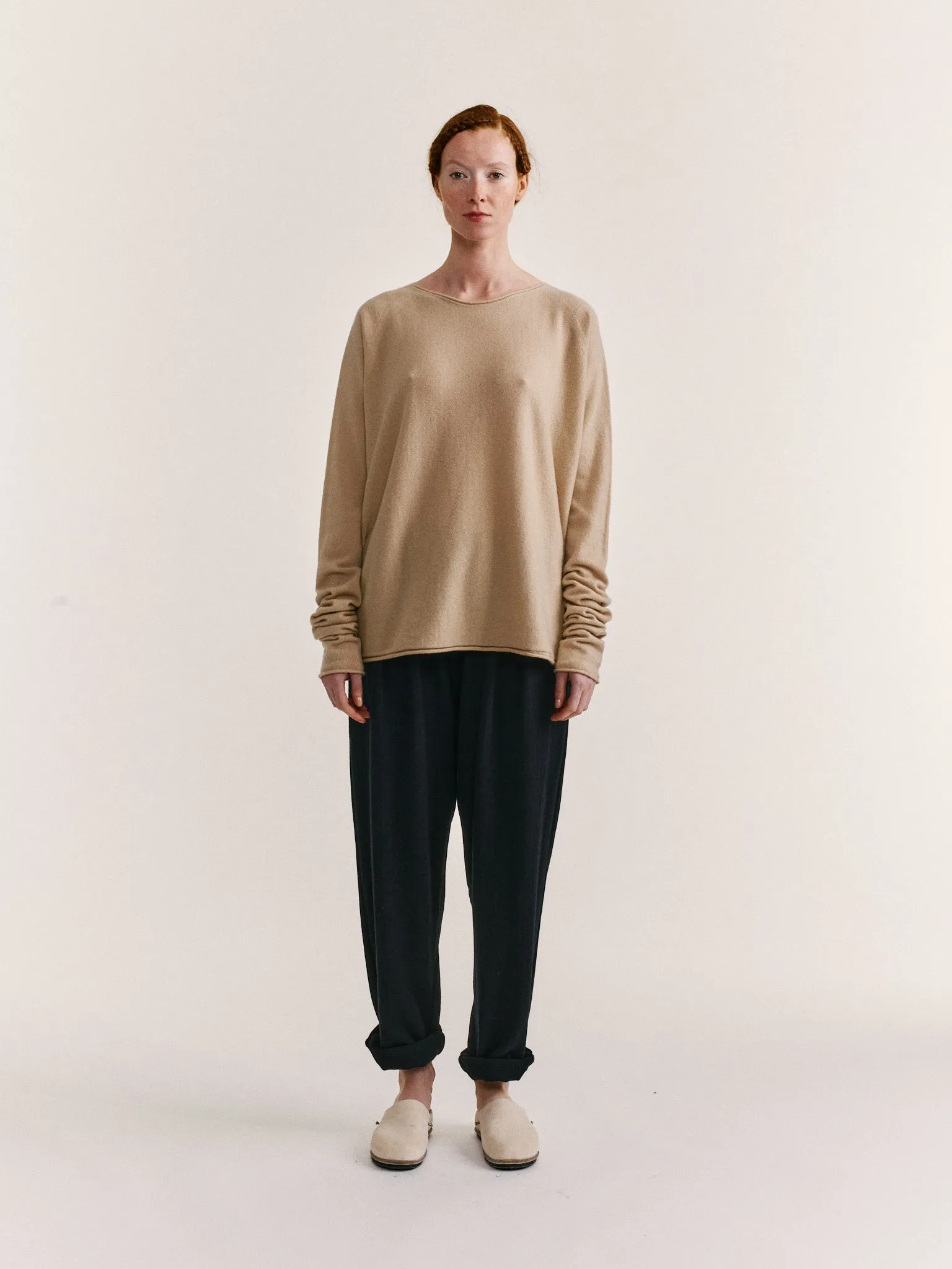 SEAMLESS JUMPER - CASH - LIGHT BEIGE sold by Casey Casey Womens product image thumbnail 2