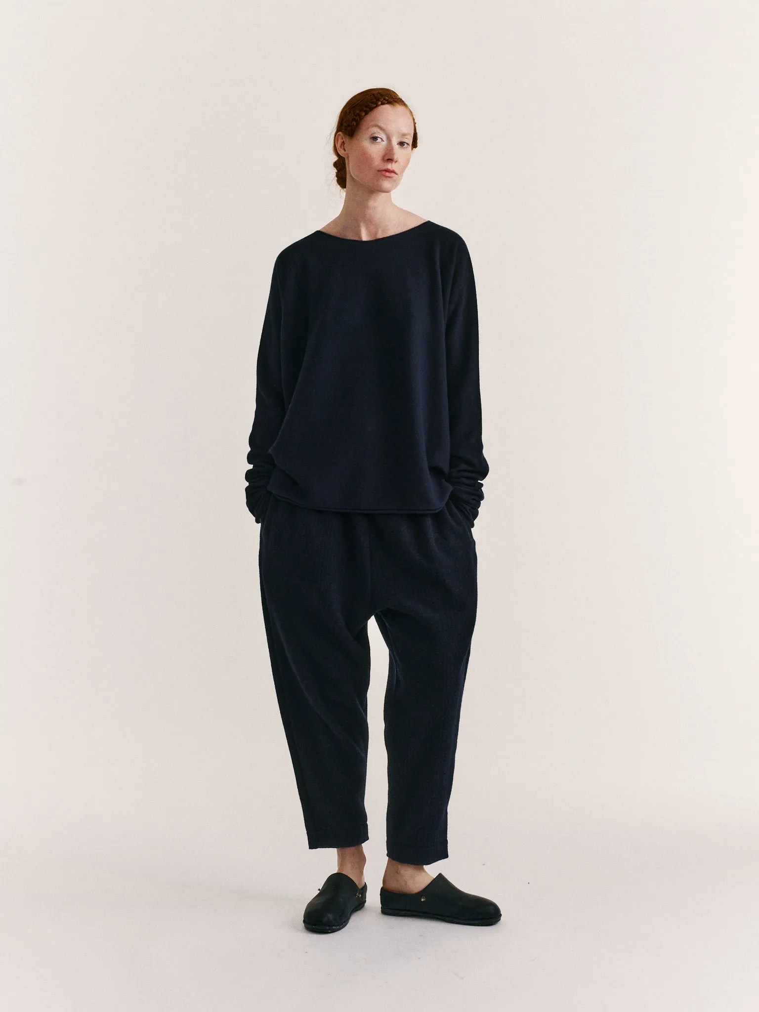SEAMLESS JUMPER - CASH - NIGHT sold by Casey Casey