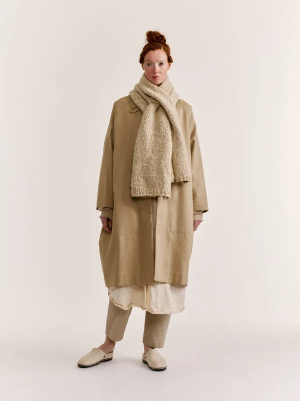 SCARF - SOFTY MALRED - ECRU/ECRU sold by Casey Casey Womens