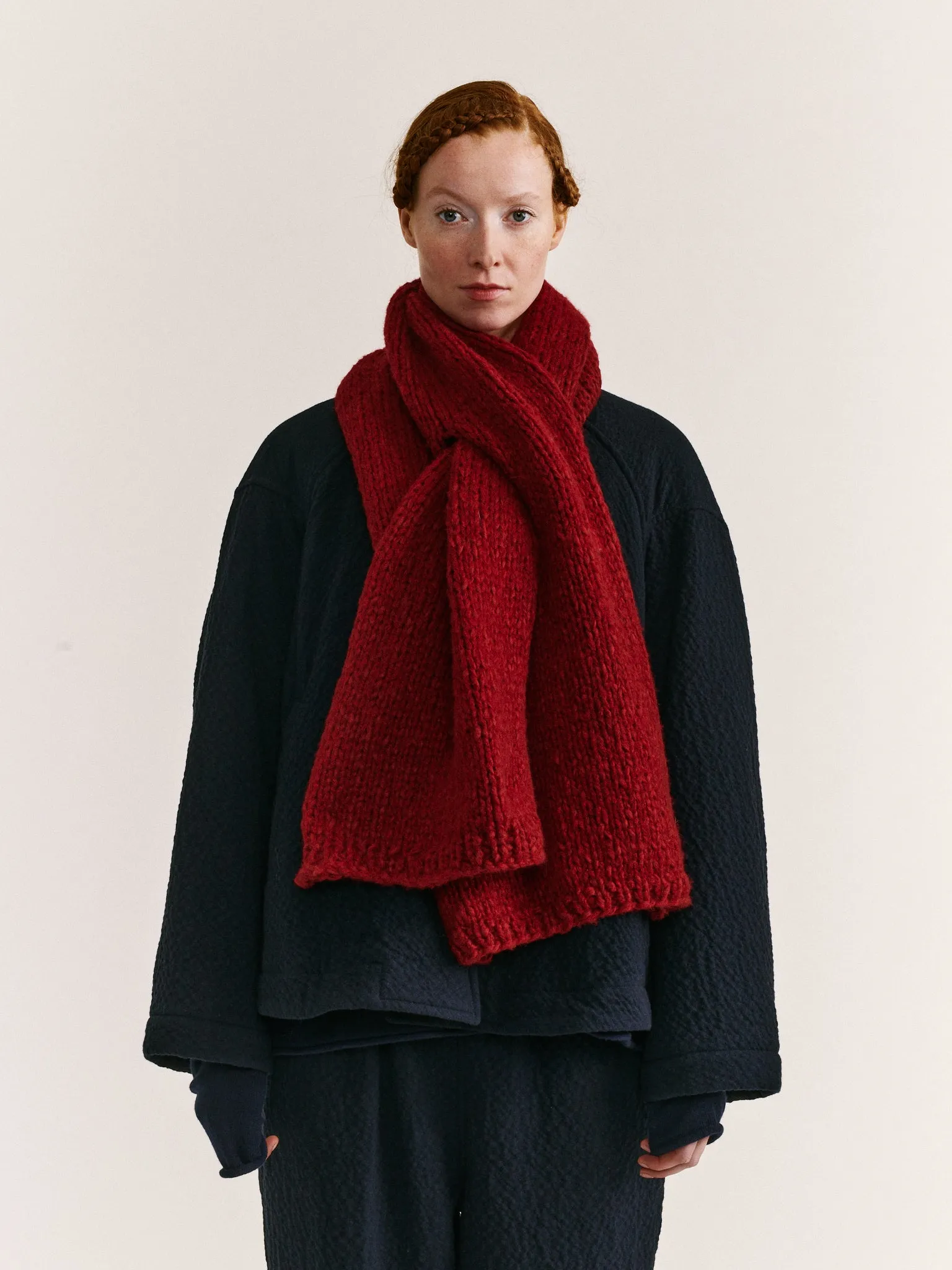 SCARF - SOFTY MALRED - RED/RED sold by Casey Casey Womens product image thumbnail 2