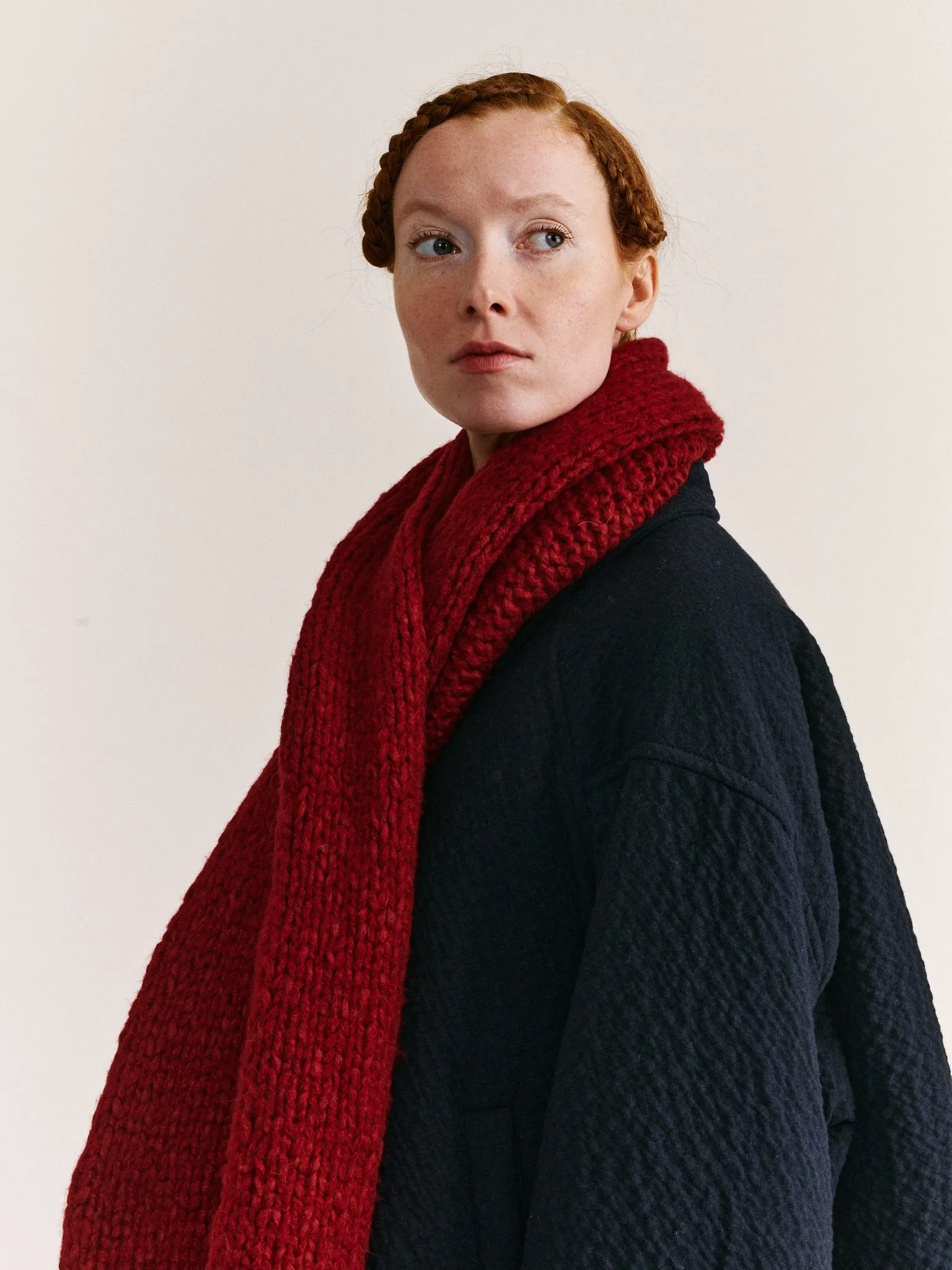 SCARF - SOFTY MALRED - RED/RED sold by Casey Casey Womens product image thumbnail 3