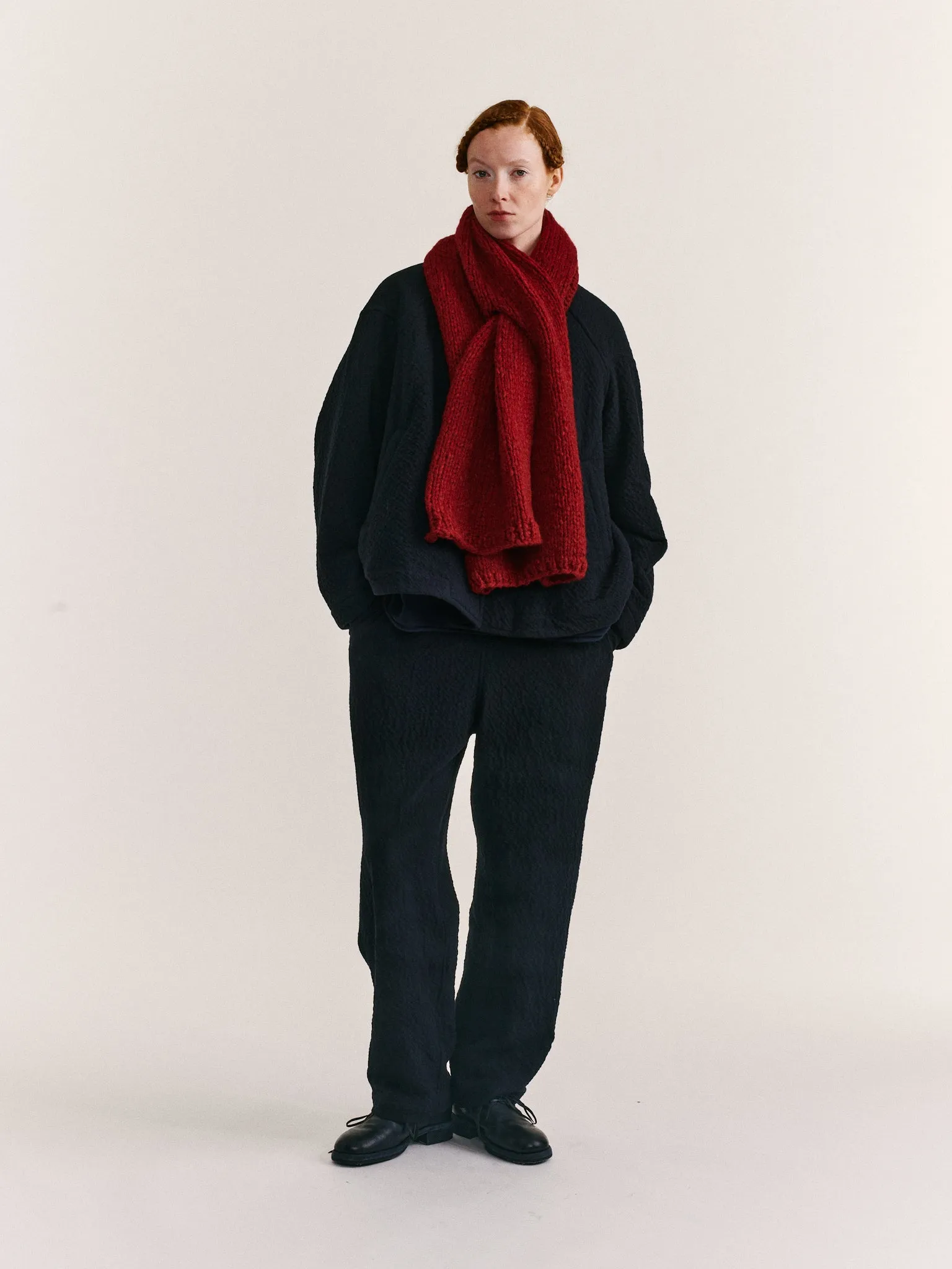 SCARF - SOFTY MALRED - RED/RED sold by Casey Casey Womens