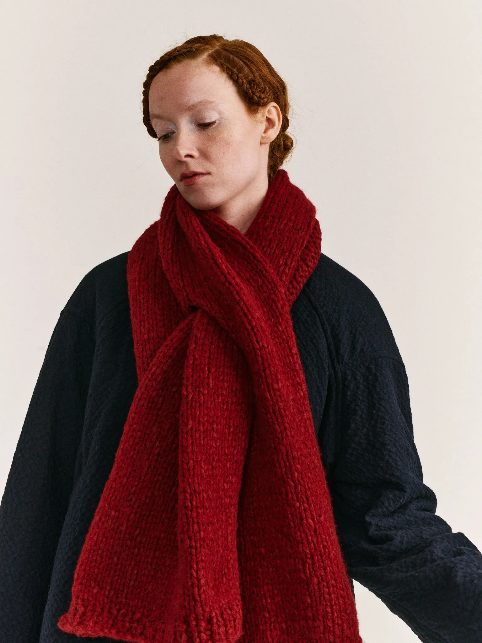 SCARF - SOFTY MALRED - RED/RED sold by Casey Casey Womens product image thumbnail 4