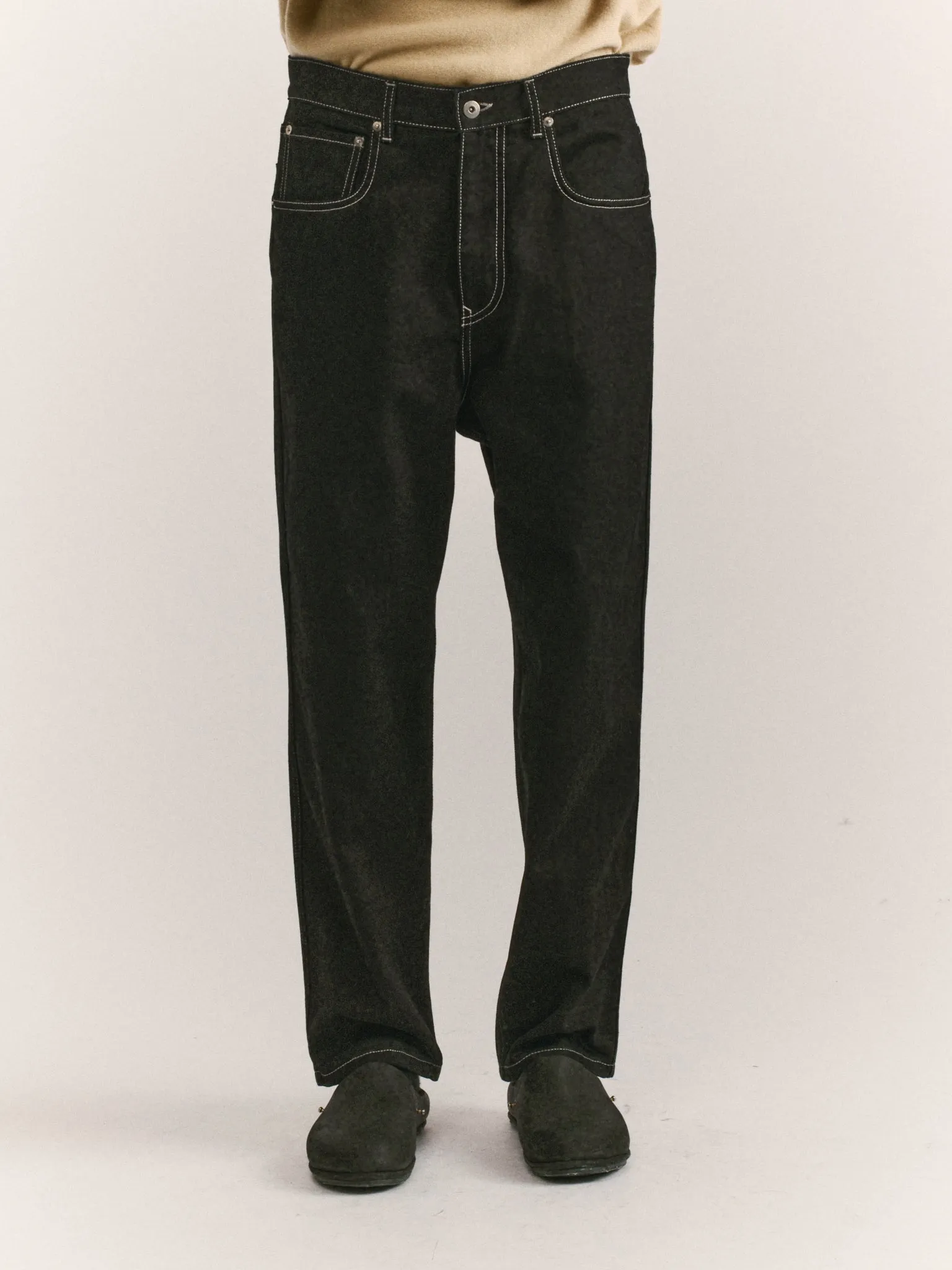LEO DENIM PANT - DENIM M - BLACK sold by Casey Casey product image thumbnail 5