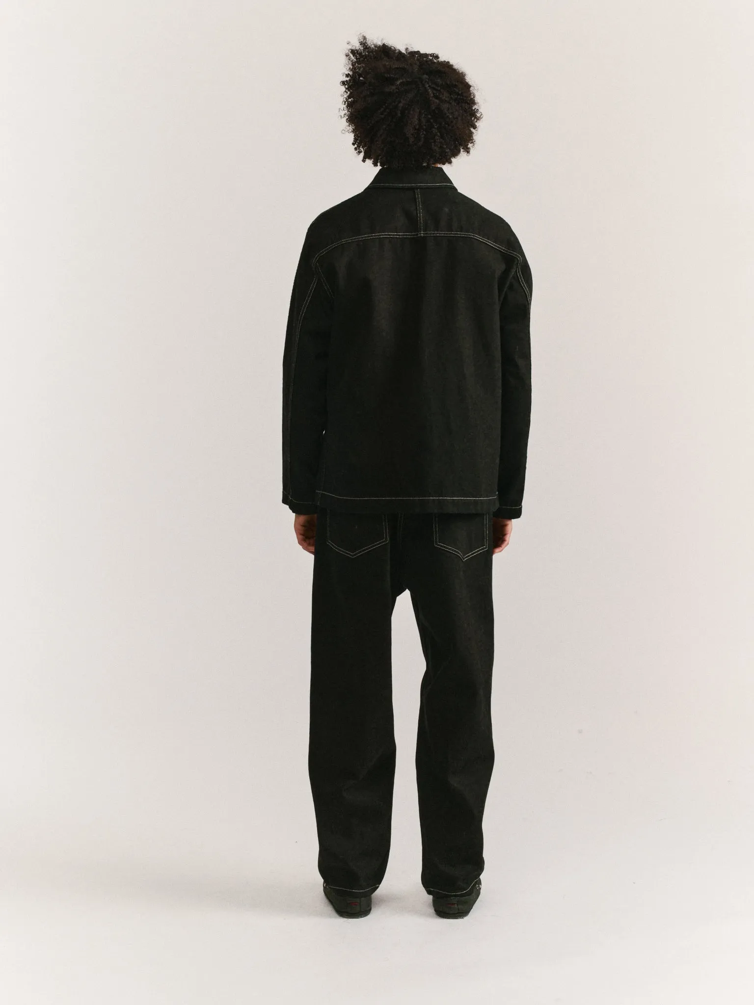 CAMILLE JACKET - DENIM M - BLACK sold by Casey Casey product image thumbnail 3