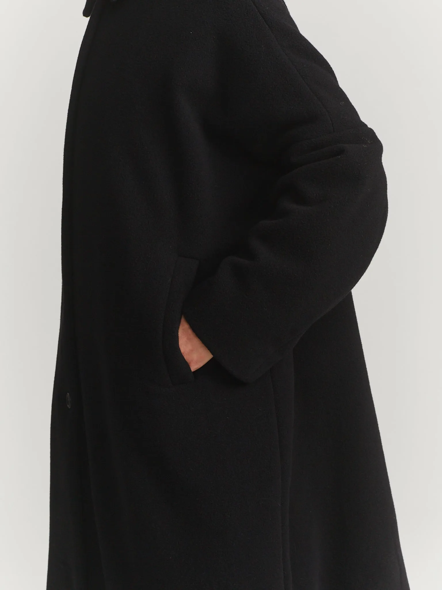 BIG BLOBBY COAT - KASPER - BLACK sold by Casey Casey product image thumbnail 5