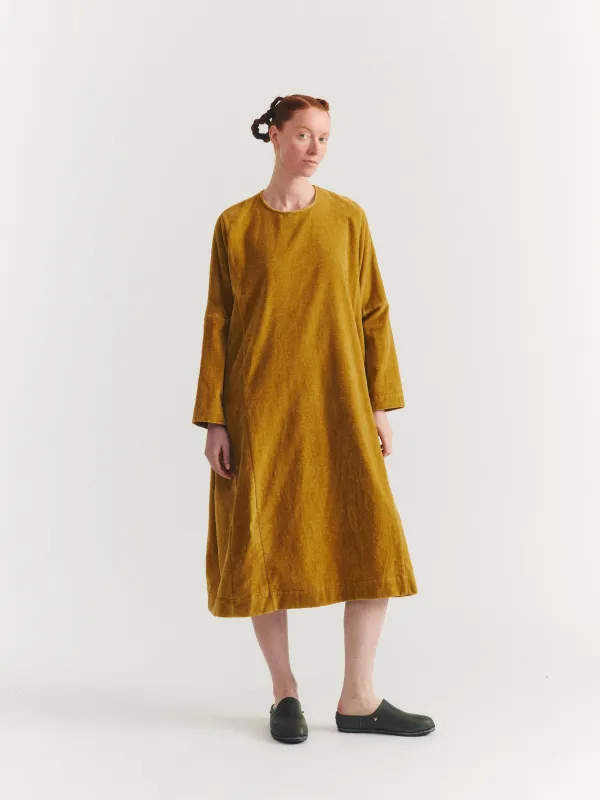 PYJ ROUCH DRESS - L VELVET - OCRA sold by Casey Casey Womens