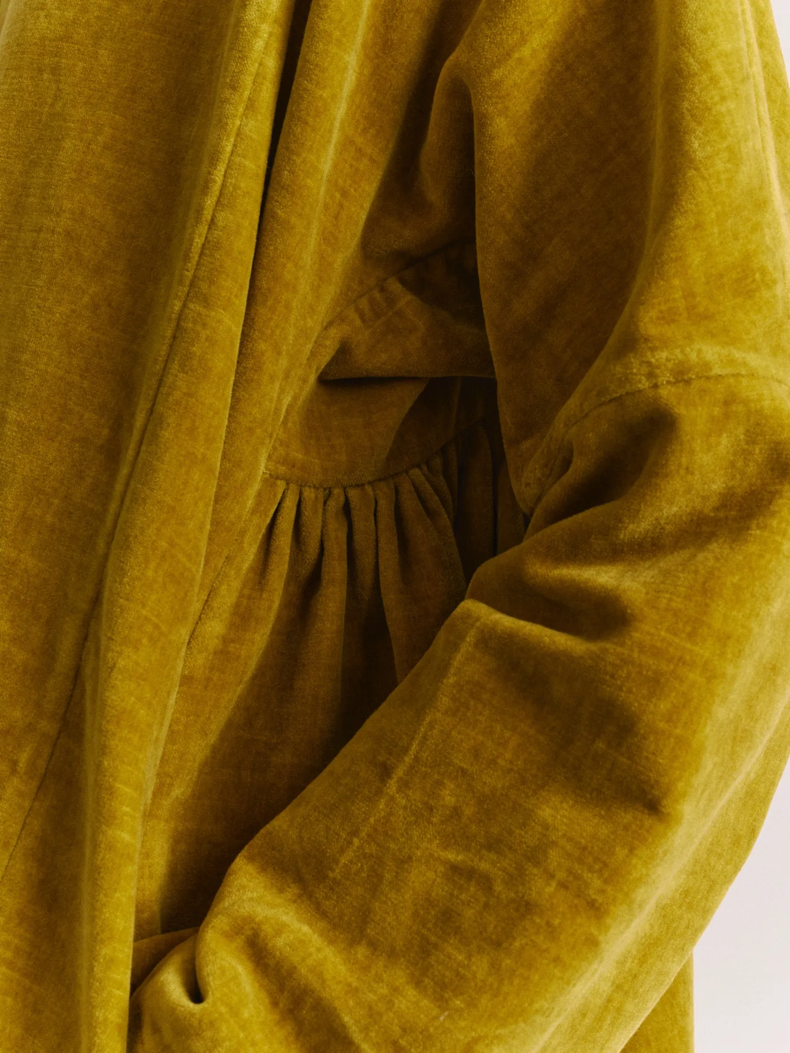 PYJ ROUCH DRESS - L VELVET - OCRA sold by Casey Casey Womens product image thumbnail 5