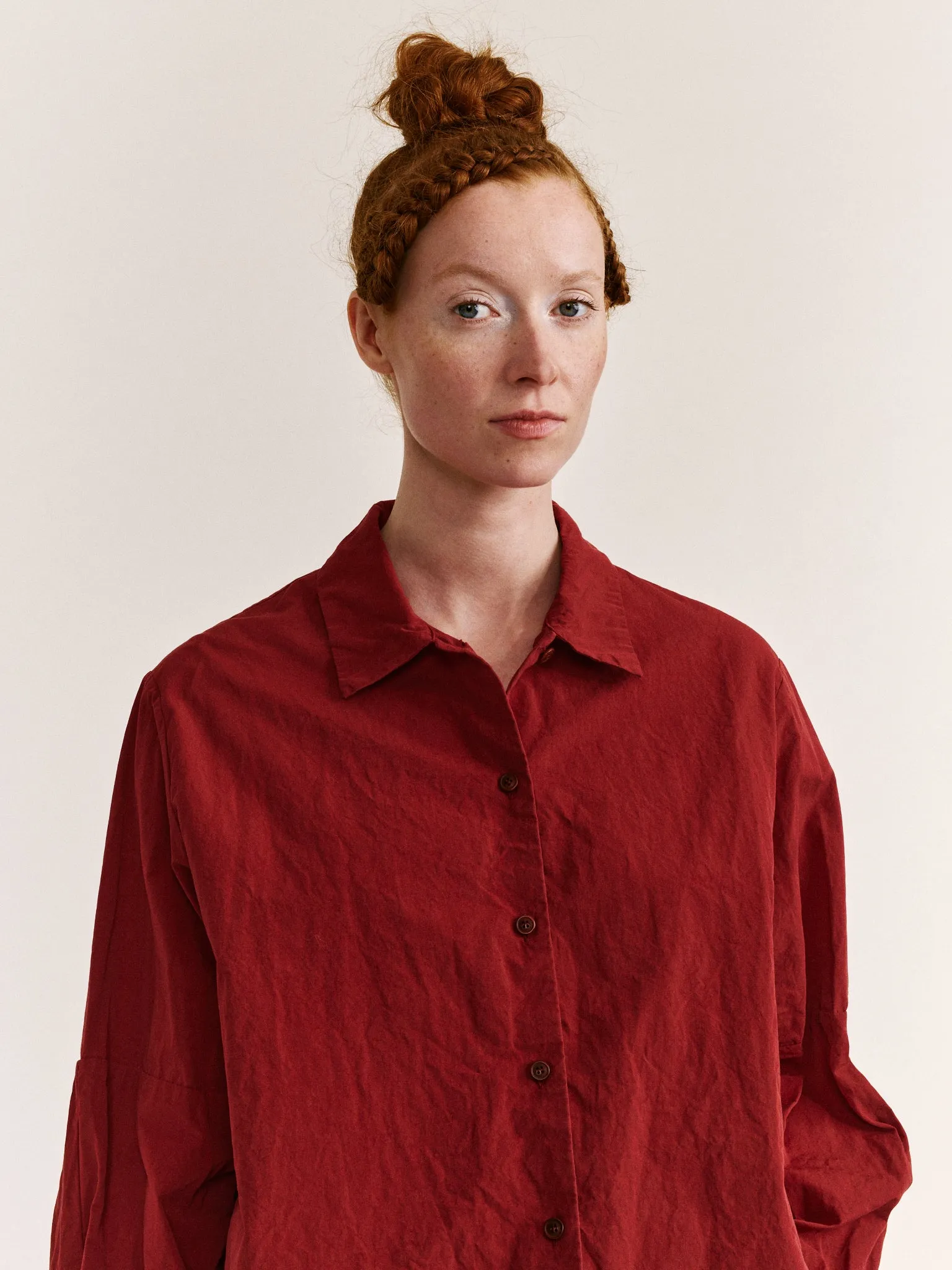 ELENA SHIRT - PAPER COT - RUSTY sold by Casey Casey Womens product image thumbnail 4