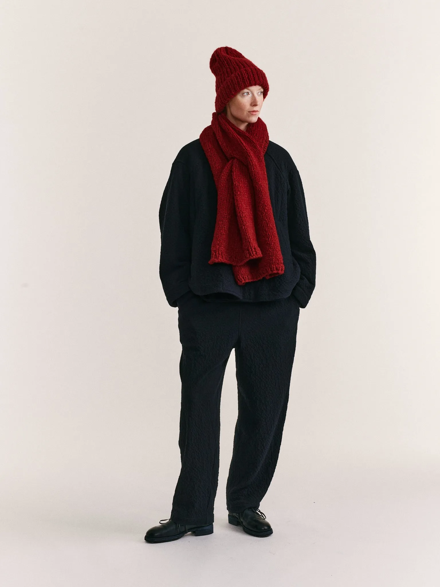 BEANIE - SOFTY MARLED - RED/RED sold by Casey Casey Womens product image thumbnail 2