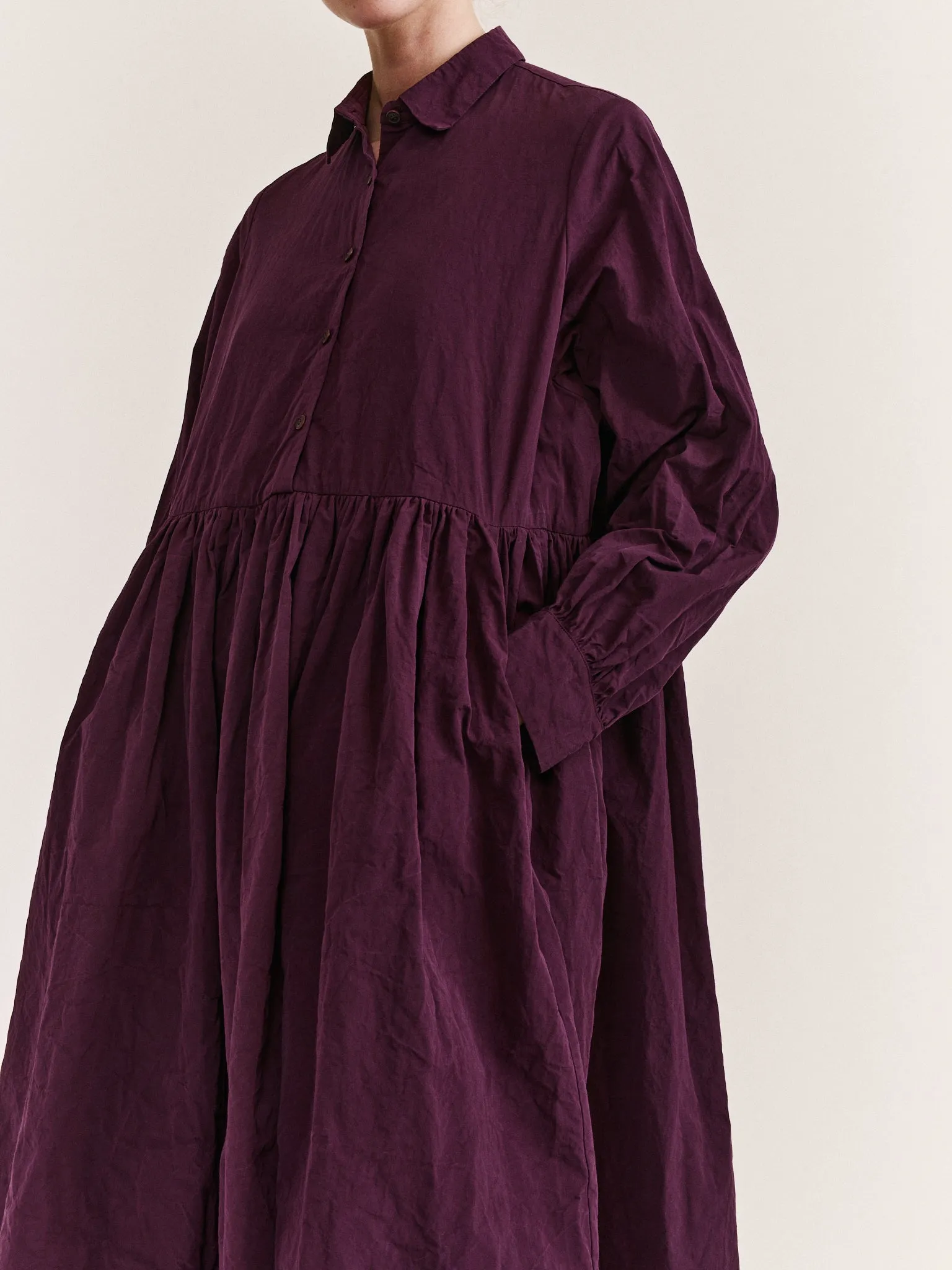 ETHAL DRESS - PAPER COT - BLACKBERRY sold by Casey Casey product image thumbnail 5