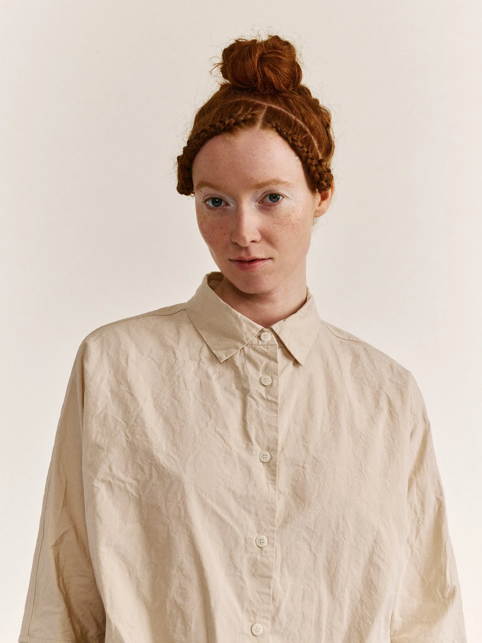 WAGA SHIRT - PAPER COT - OATMEAL sold by Casey Casey product image thumbnail 4