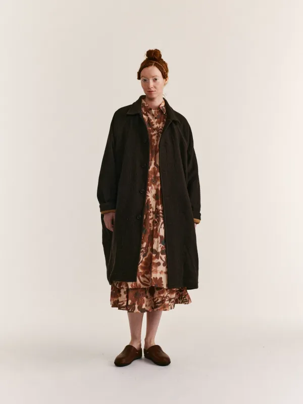 OLIVER COAT - GRAINY - CAFFE made by Casey Casey