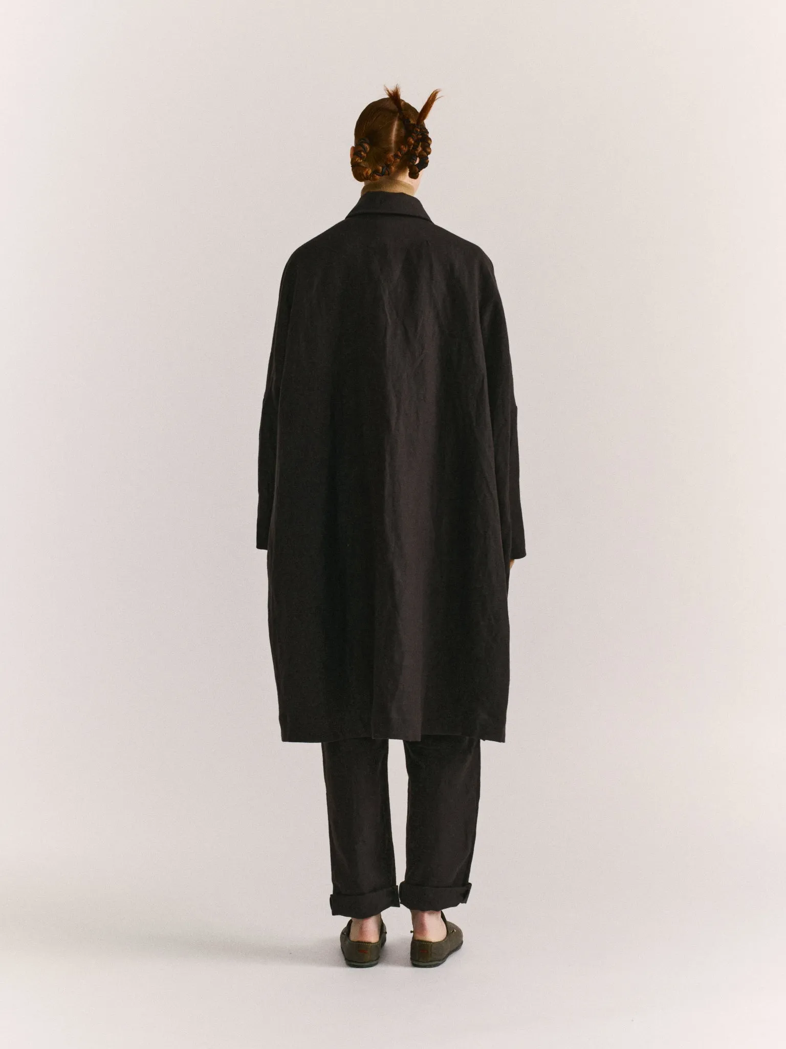 ATOMLESS COAT - BAT - DARK BROWN sold by Casey Casey Womens product image thumbnail 5