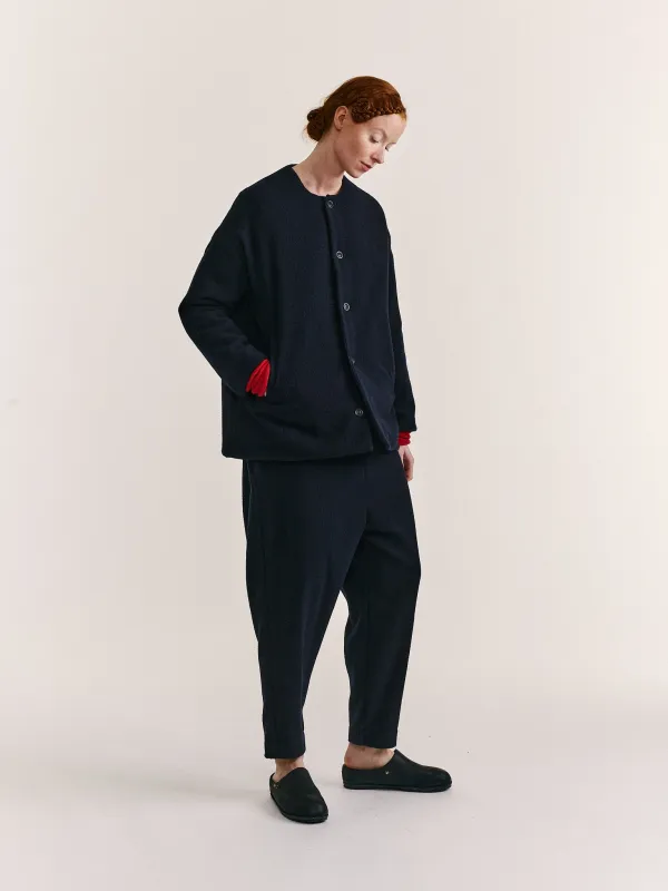 JULIA JACKET - PIN CHECK - BLUE CHECK sold by Casey Casey Womens