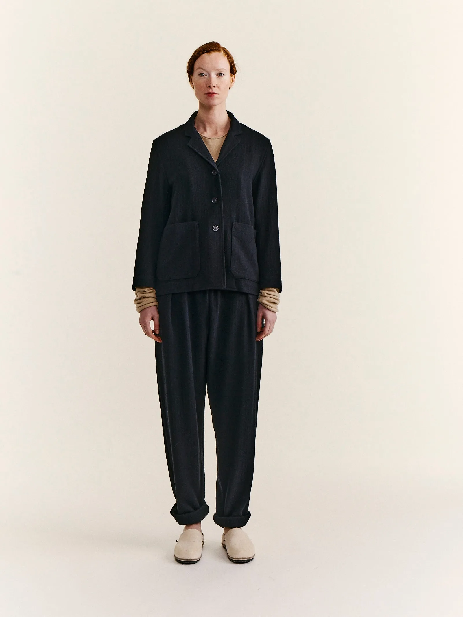 WORKWEAR PUDDY JACKET - SOFTY SOFTY - NIGHT sold by Casey Casey product image thumbnail 2