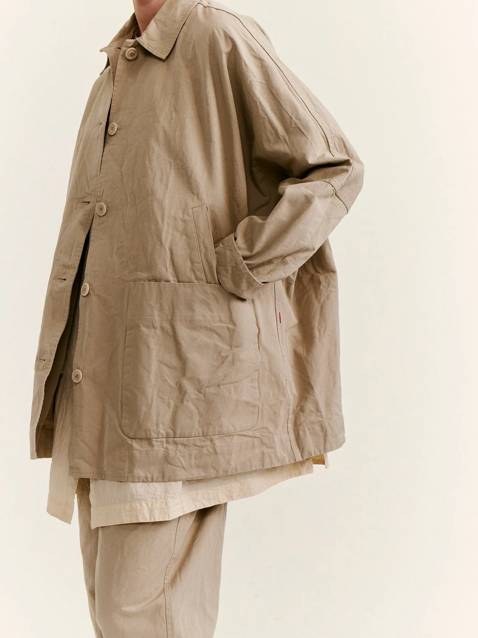 TATIANA JACKET - DOUBLE COT - OATMEAL sold by Casey Casey Womens product image thumbnail 5