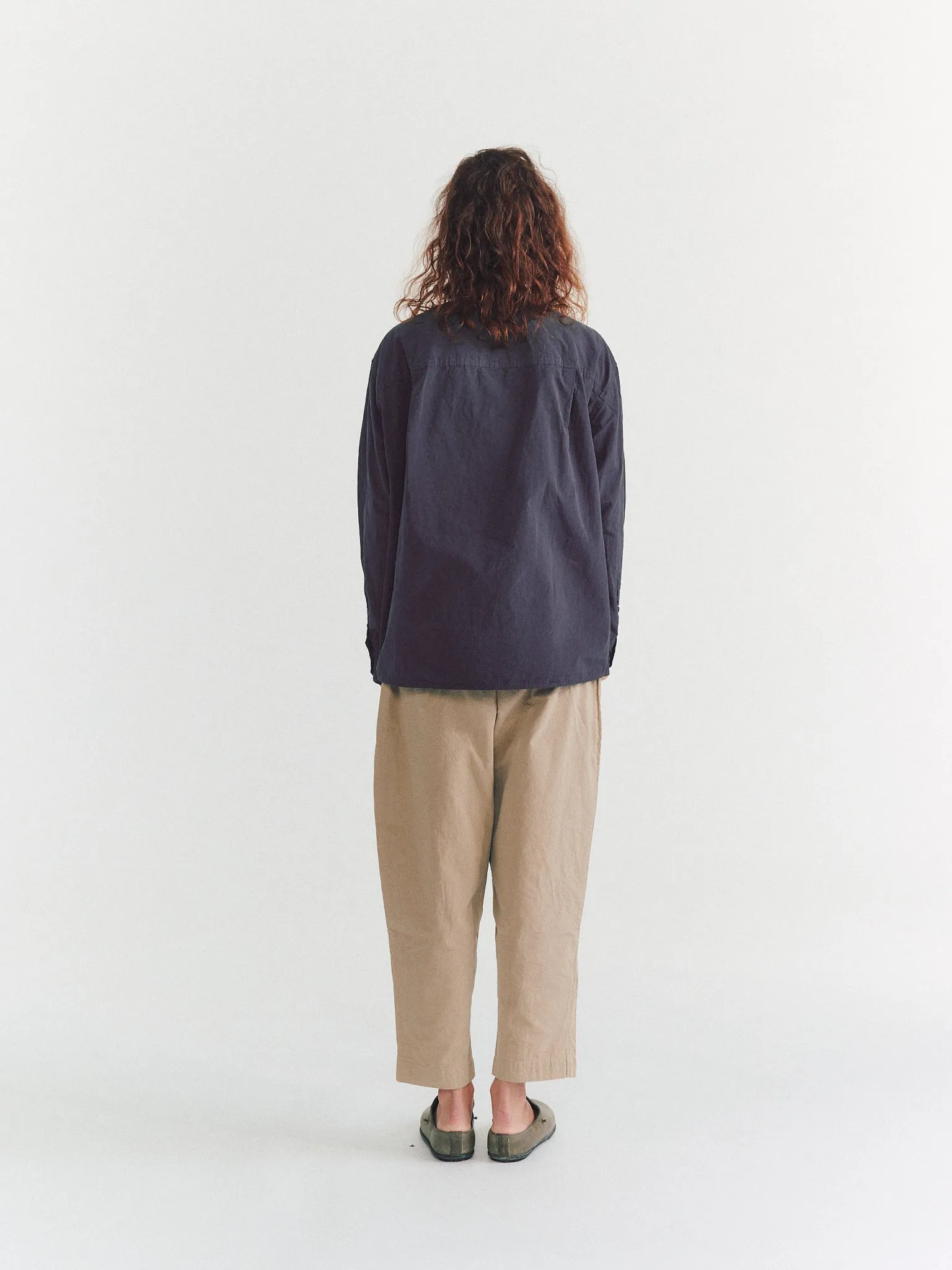 DRAYS SHIRT - PAPER COT - BLU SKULL sold by Casey Casey Womens product image thumbnail 4