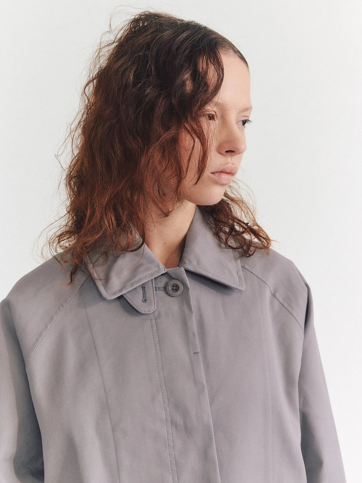 CARLYLE TRENCH - MAC - GREY sold by Casey Casey Womens product image thumbnail 5