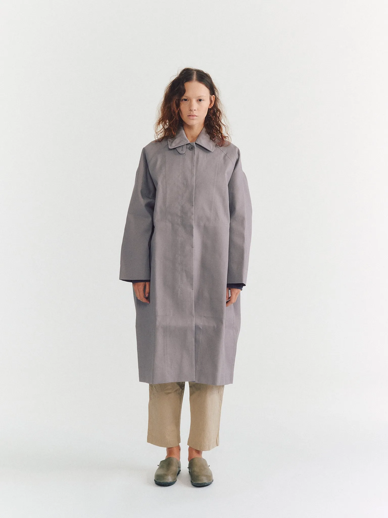 CARLYLE TRENCH - MAC - GREY sold by Casey Casey Womens product image thumbnail 2