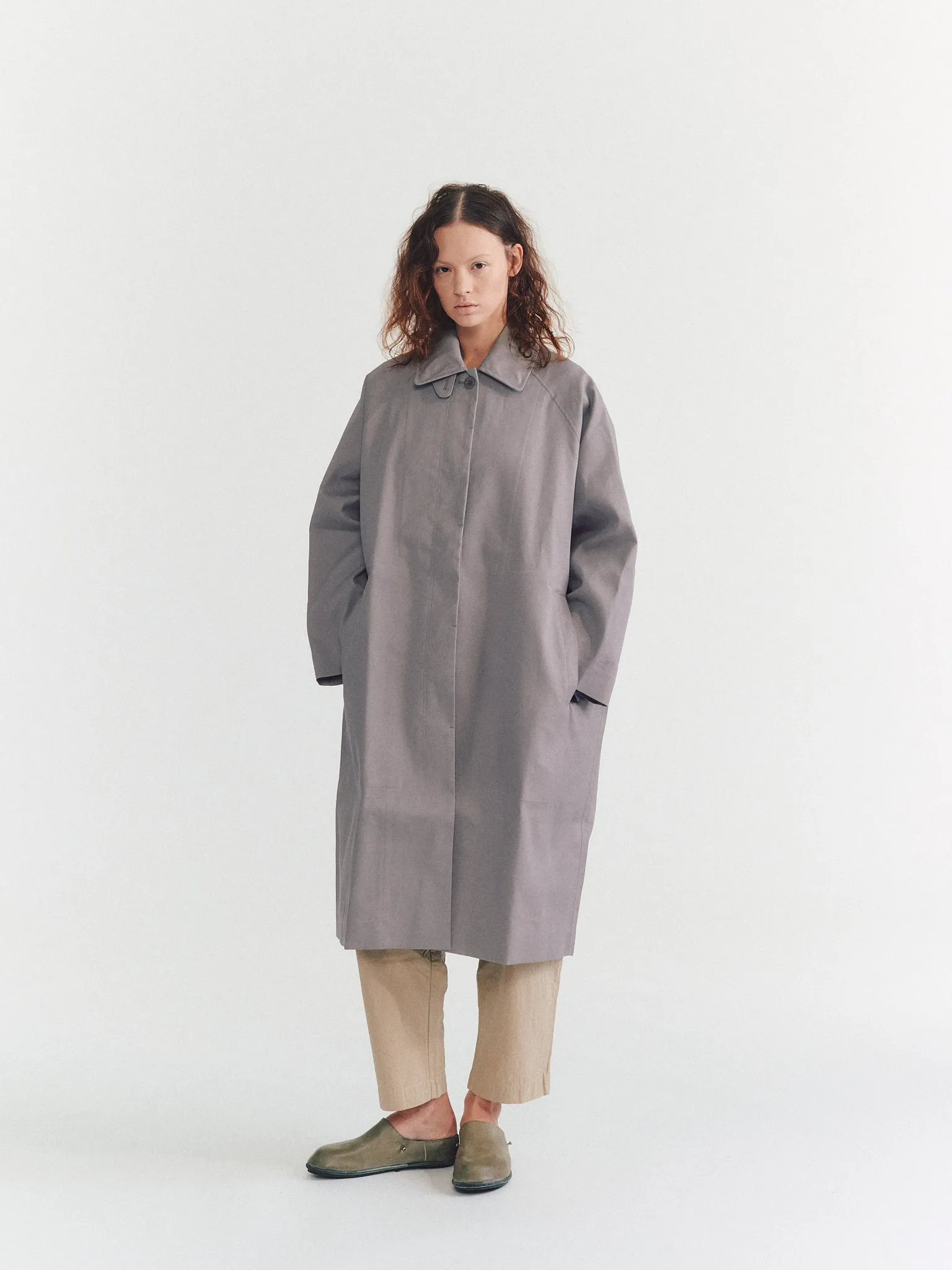 CARLYLE TRENCH - MAC - GREY sold by Casey Casey Womens