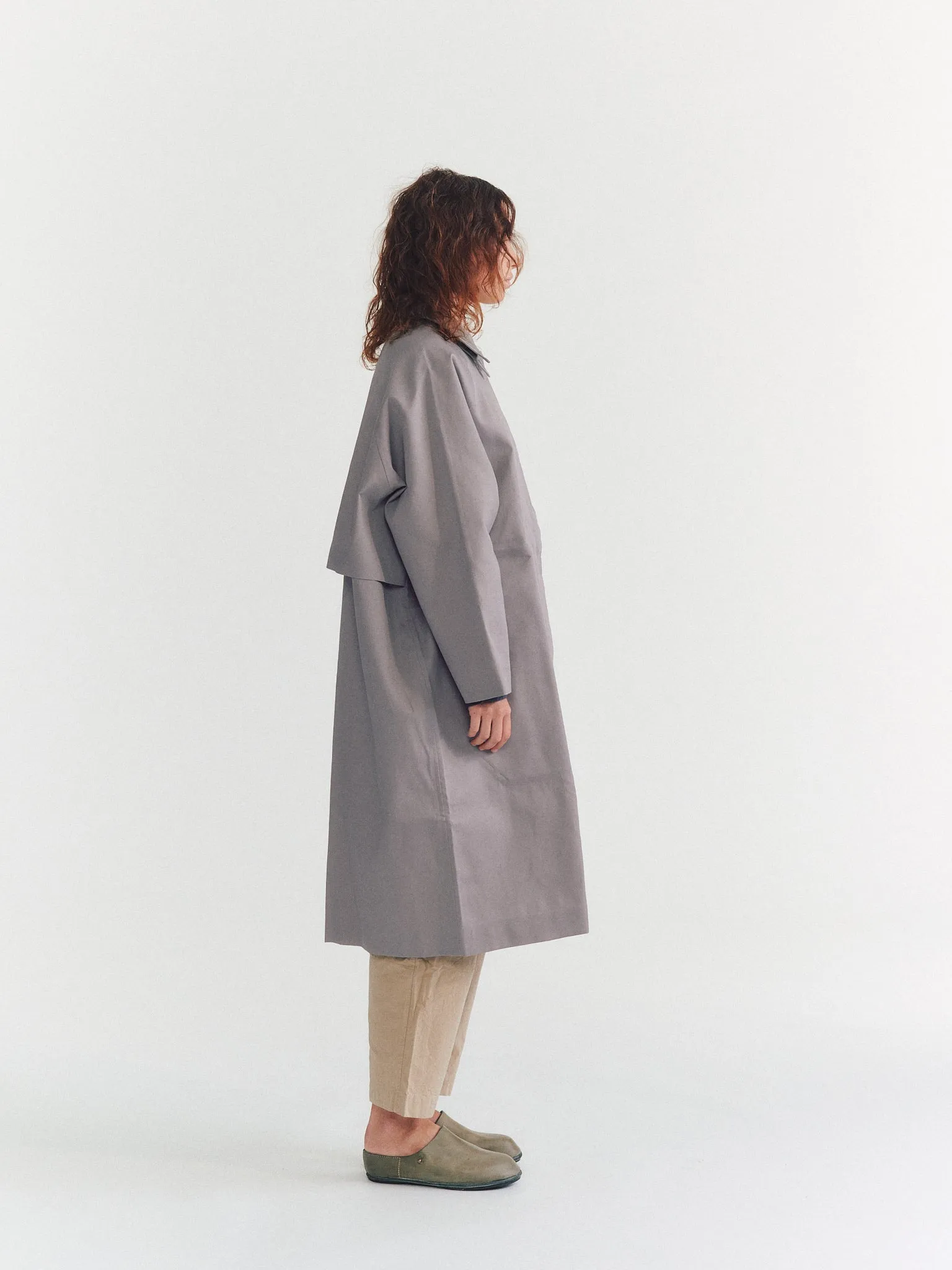 CARLYLE TRENCH - MAC - GREY sold by Casey Casey Womens product image thumbnail 3