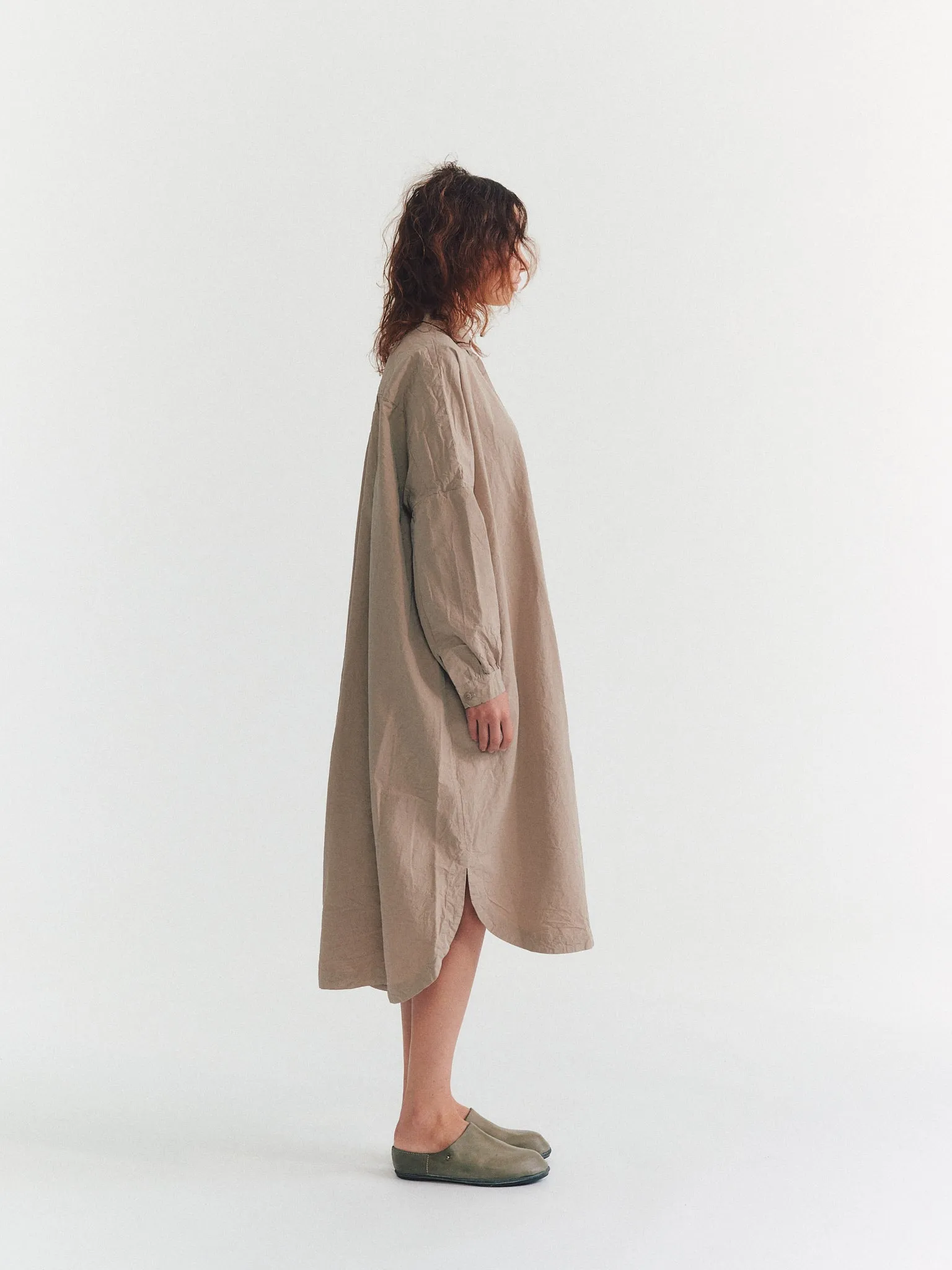 YURI DRESS - PAPER COT - OATMEAL sold by Casey Casey product image thumbnail 4