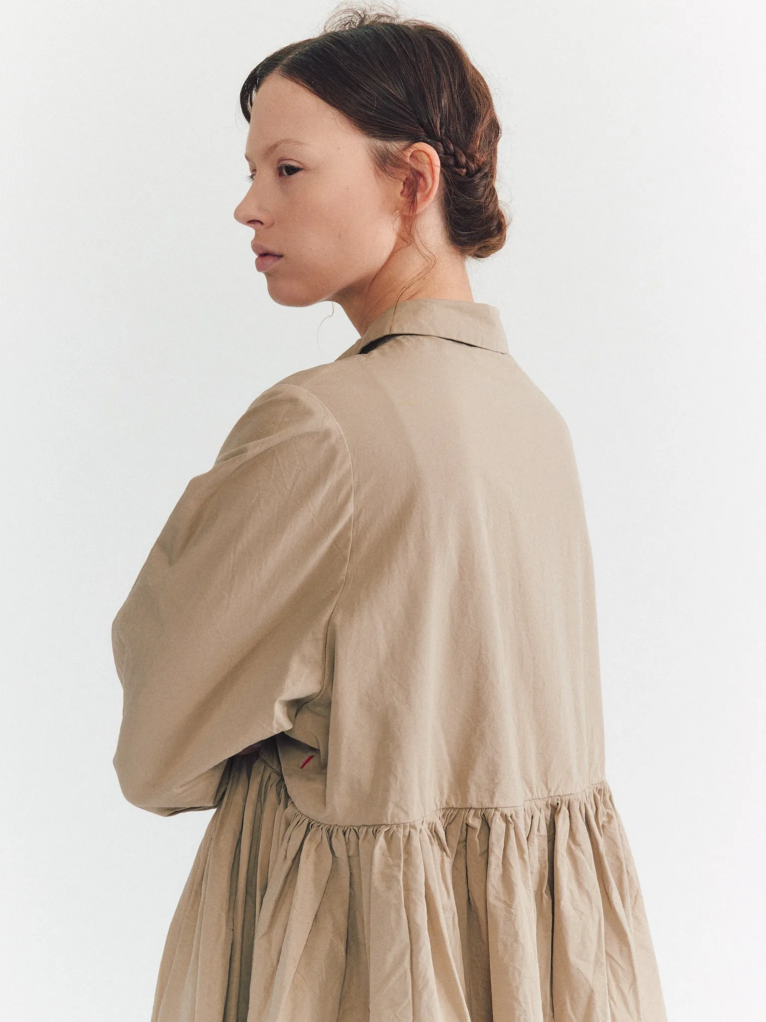 ETHAL DRESS - PAPER COT - OATMEAL sold by Casey Casey product image thumbnail 5